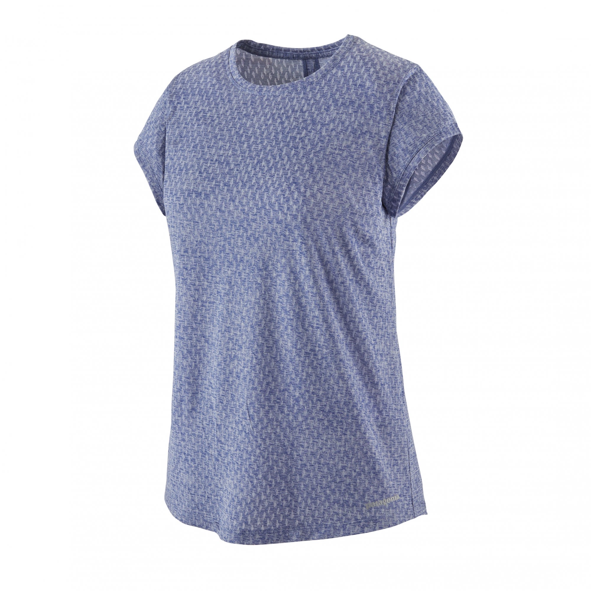 Patagonia Ridge Flow Shirt Lila-Violett- Female Kurzarm-Shirts- Grsse M - Farbe Cobalt Blue