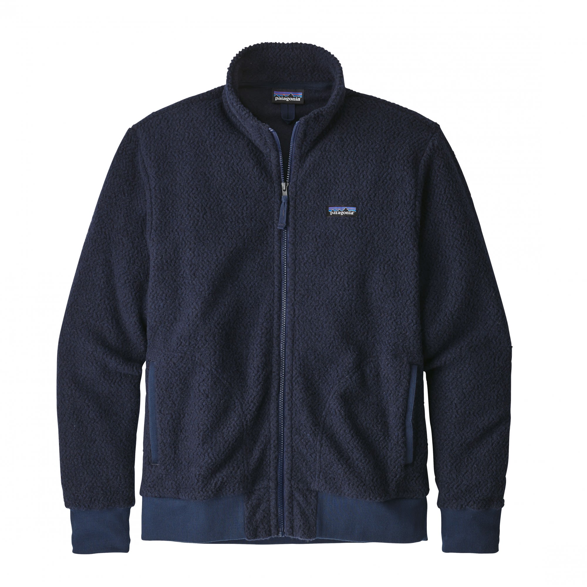 Patagonia Woolyester Fleece Jacket Blau- Male Freizeitjacken- Grsse XS - Farbe Classic Navy