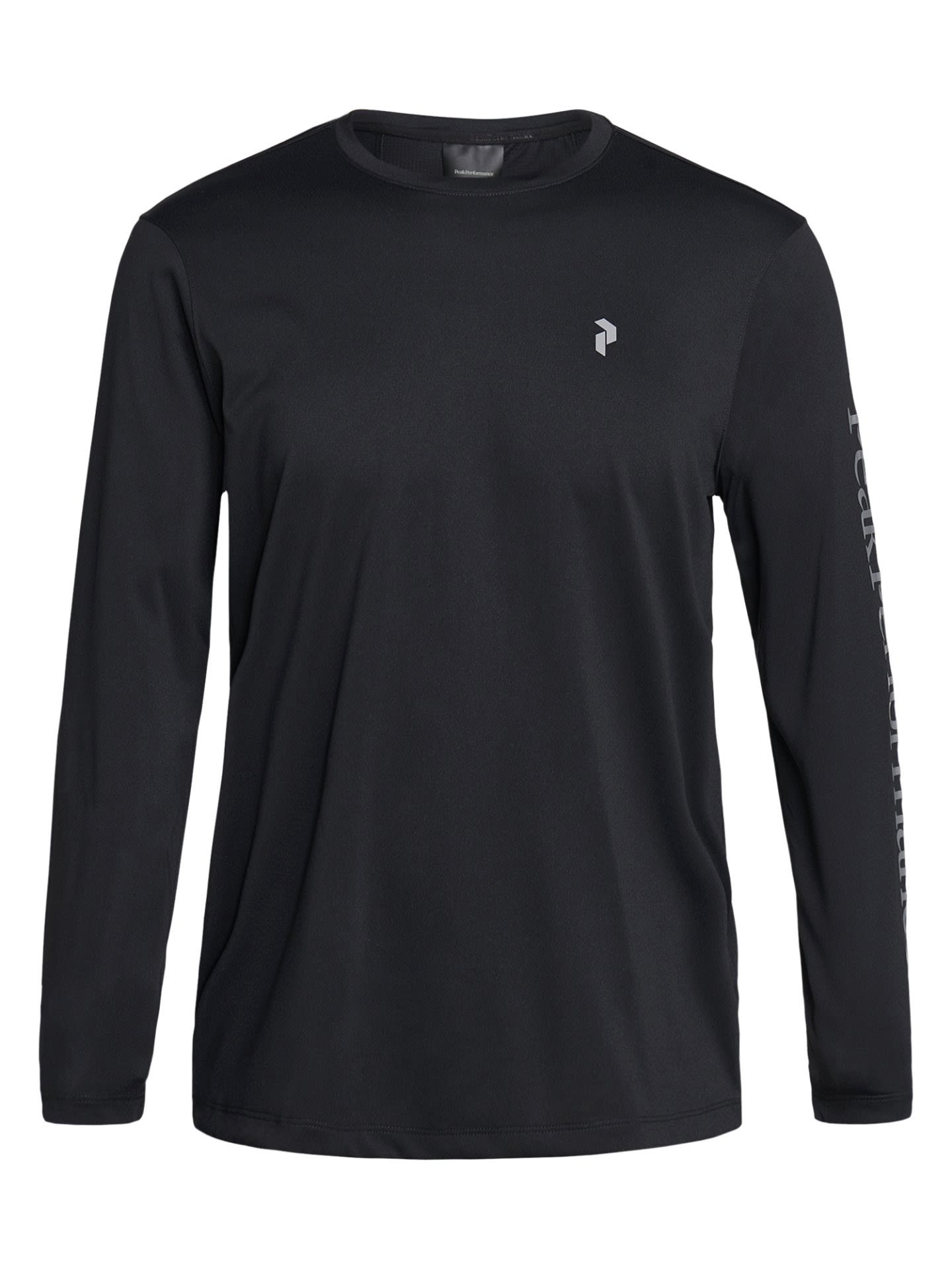 Peak Performance Alum Light Schwarz- Male Langarm-Shirts- Grsse XL - Farbe Black