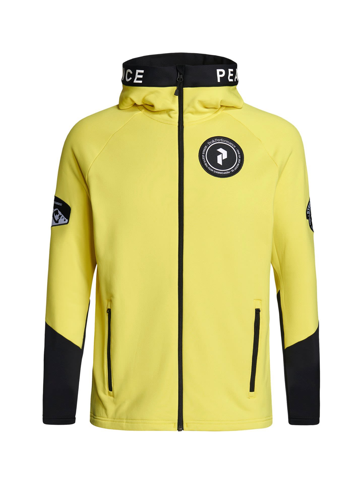 Peak Performance Rider ZH Patch Gelb- Male Jacken- Grsse S - Farbe Citrine - Black