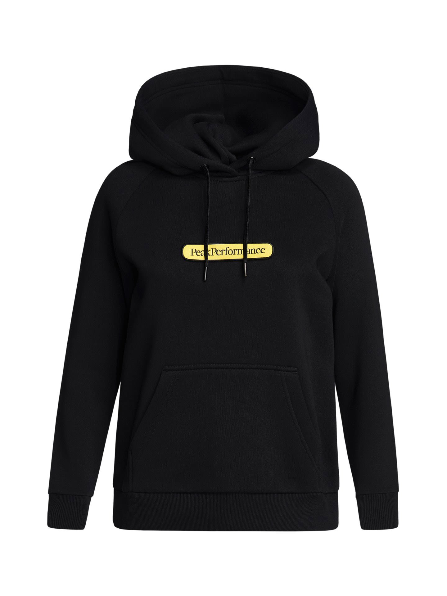 Peak Performance Seasonal Patch Hood Schwarz- Female Sweaters und Hoodies- Grsse S - Farbe Black