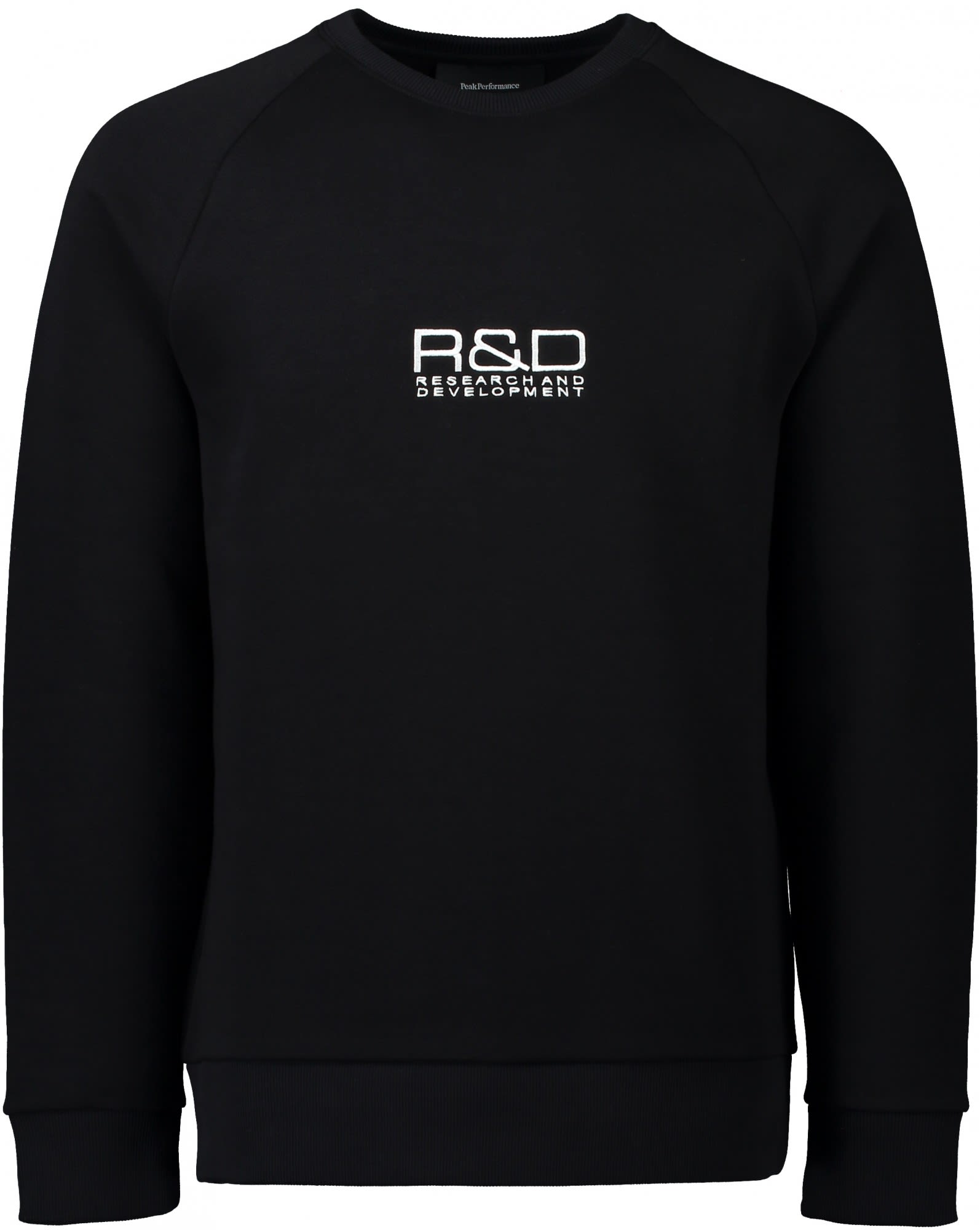 Peak Performance Seasonal RundD Crew Schwarz- Male Sweaters und Hoodies- Grsse S - Farbe Black