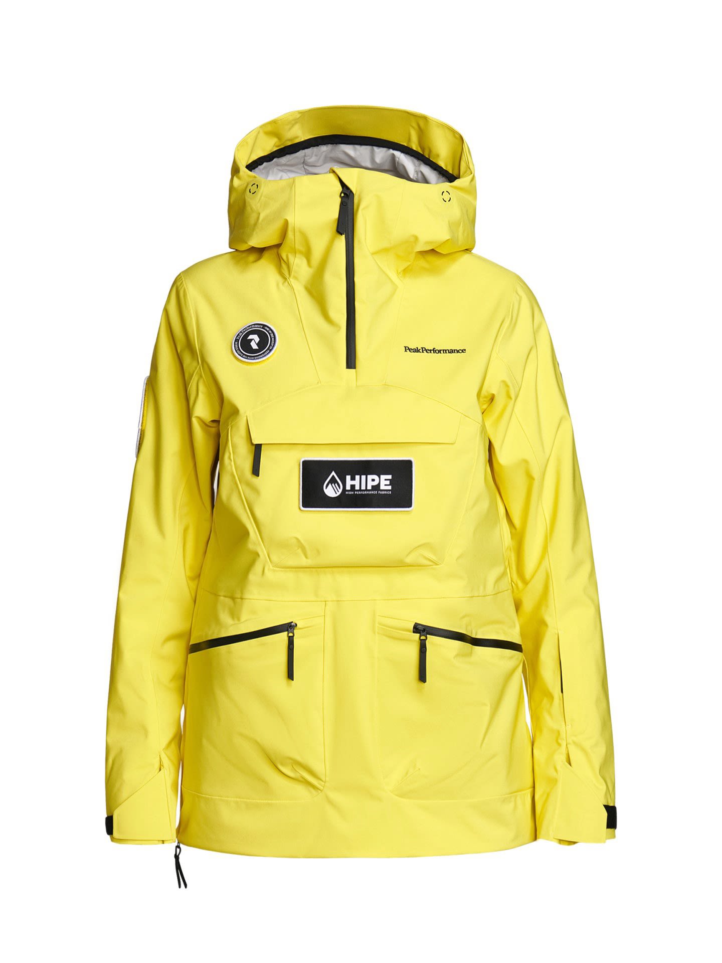 Peak Performance Vertixs 2L Jacket Patch Gelb- Female Regenjacken und Hardshells- Grsse XS - Farbe Citrine - Black