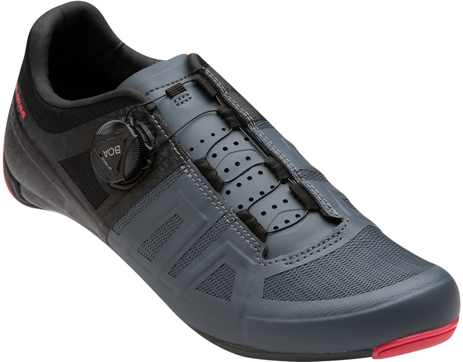 Pearl iZumi Attack Road Schwarz- Female Fahrrad und Radsport- Grsse EU 38 - US 7 - Farbe Black - Atomic Red