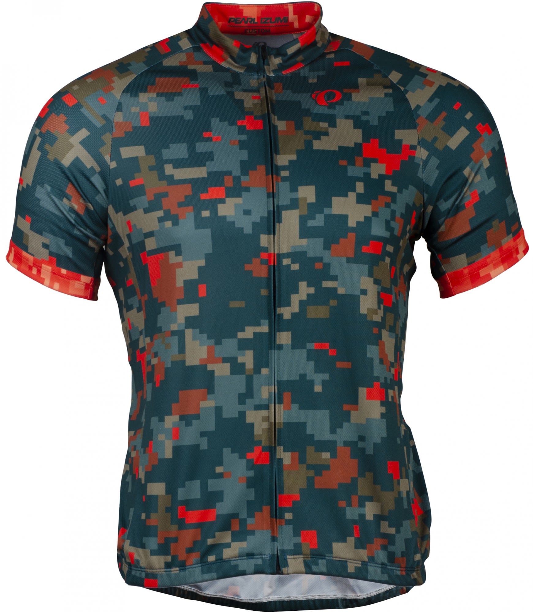 Pearl iZumi Classic Jersey Grn- Male Kurzarm-Shirts- Grsse M - Farbe Digi Camo Pine - Olive - Slr Flr