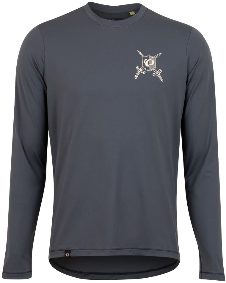 Pearl iZumi Midland Graphic Long-Sleeve Tee Blau- Male Langarm-Shirts- Grsse S - Farbe Dark Ink Slay
