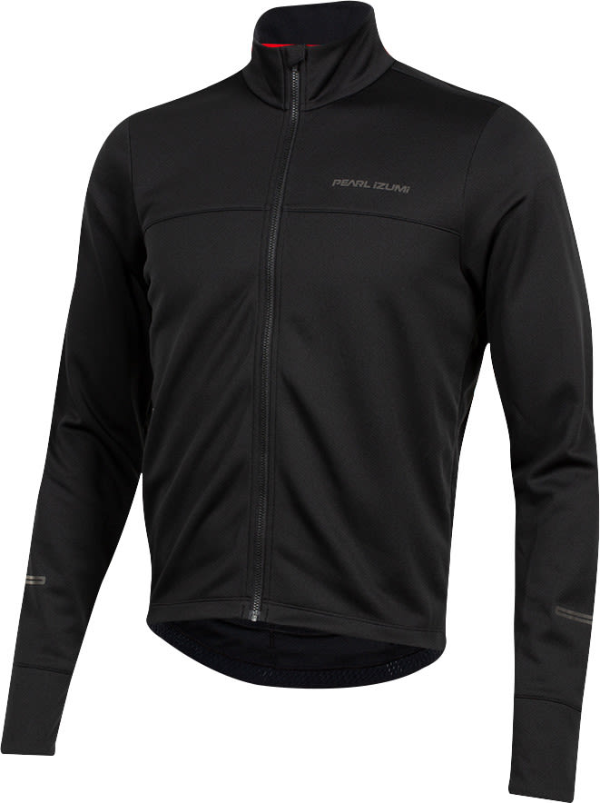 Pearl iZumi Quest Thermal Jersey Schwarz- Male Langarm-Radtrikots- Grsse S - Farbe Black
