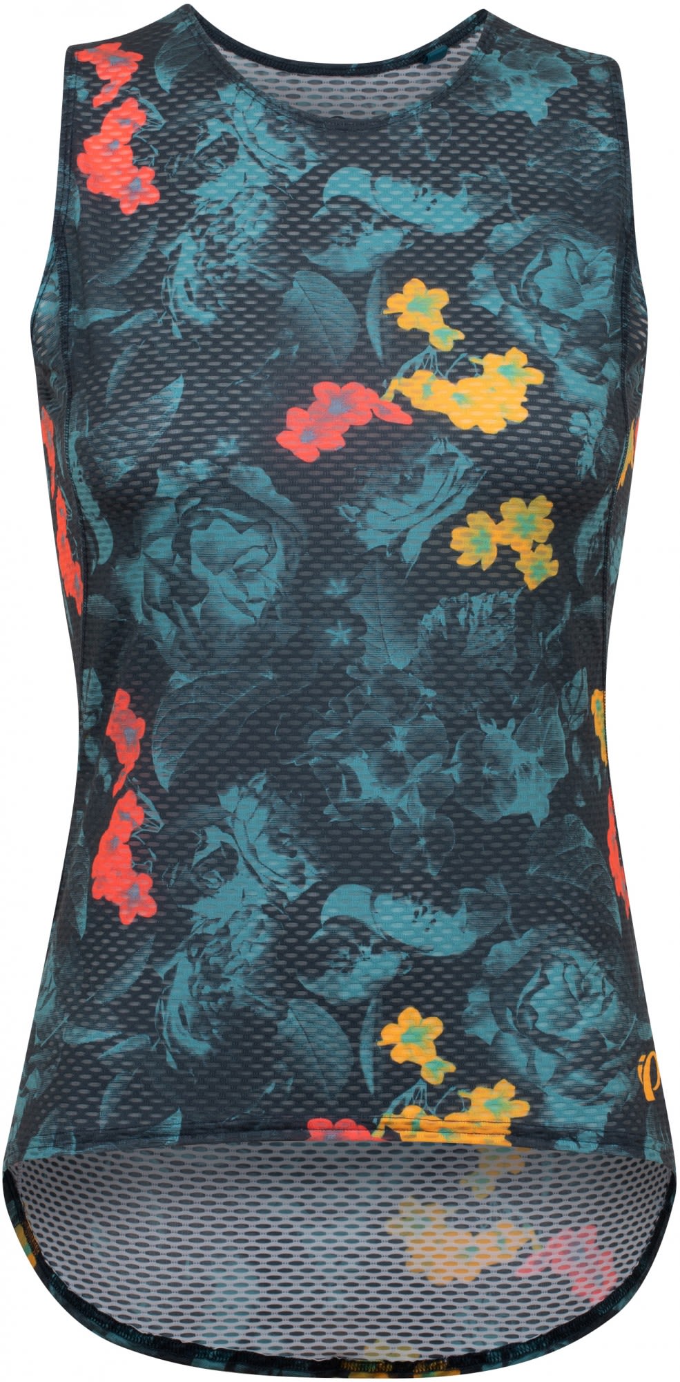 Pearl Izumi Transfer Mesh Tank Base Blau- Female Langarm-Shirts- Grsse S - Farbe Floral Blues