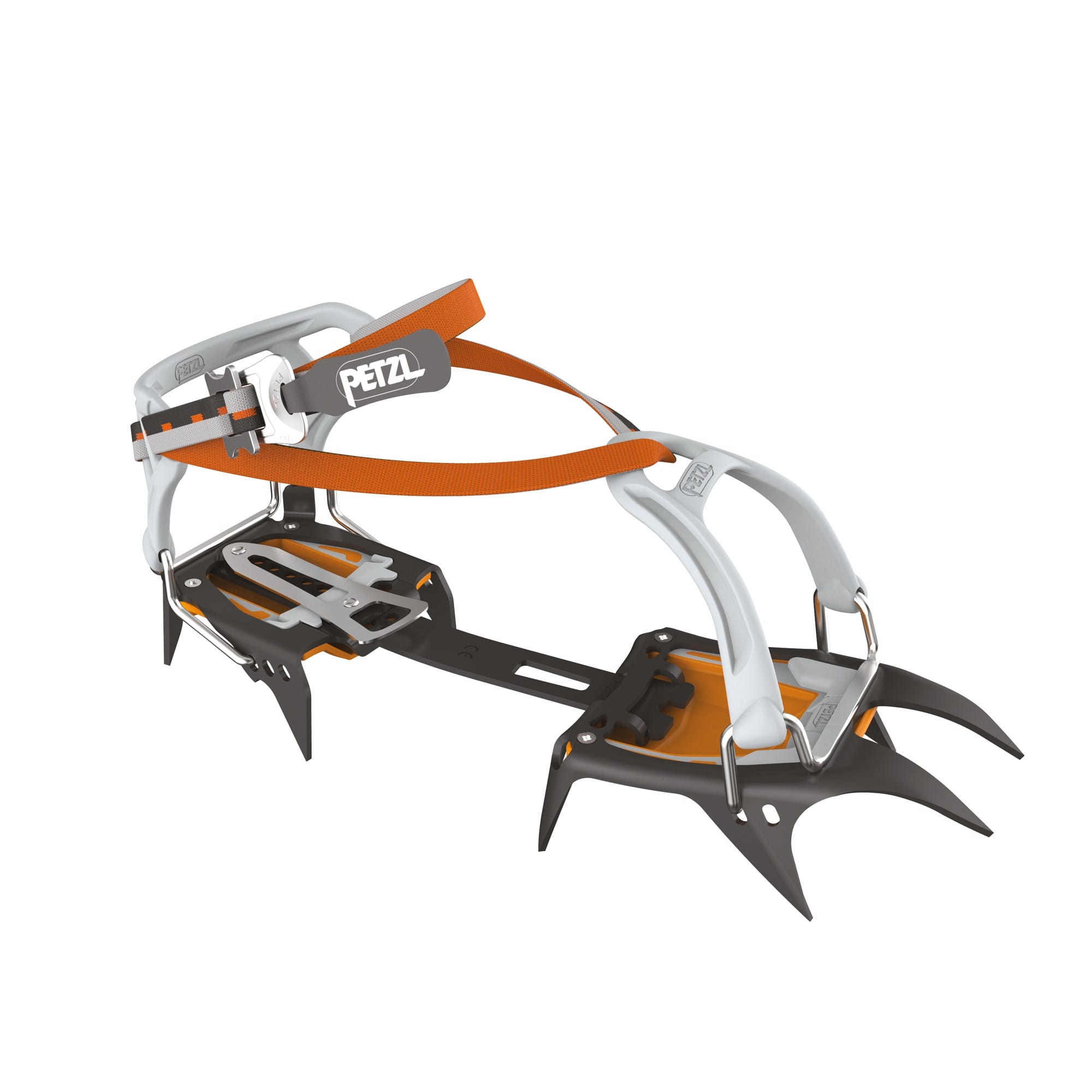Petzl Irvis Flexlock Orange - Schwarz- Steigeisen- Grsse One Size - Farbe Black - Orange
