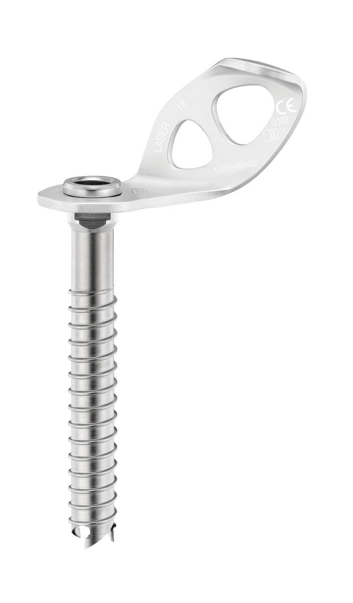Petzl Laser Grau- Eisschrauben- Grsse 13 cm - Farbe Silber