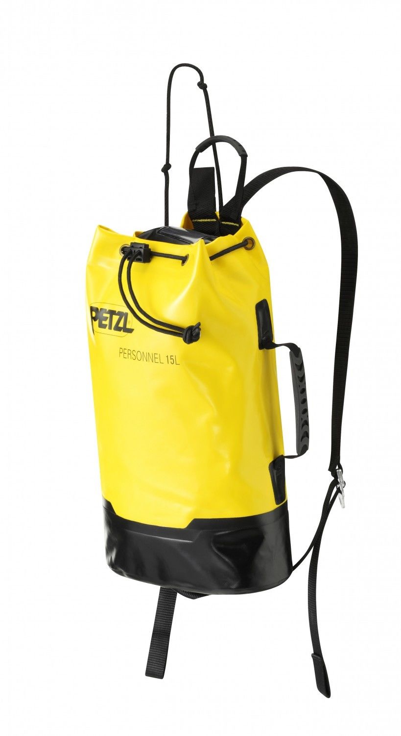 Petzl Personnel 15 Gelb- Kletterruckscke und Seilscke- Grsse 15l - Farbe Gelb - Grau - Schwarz