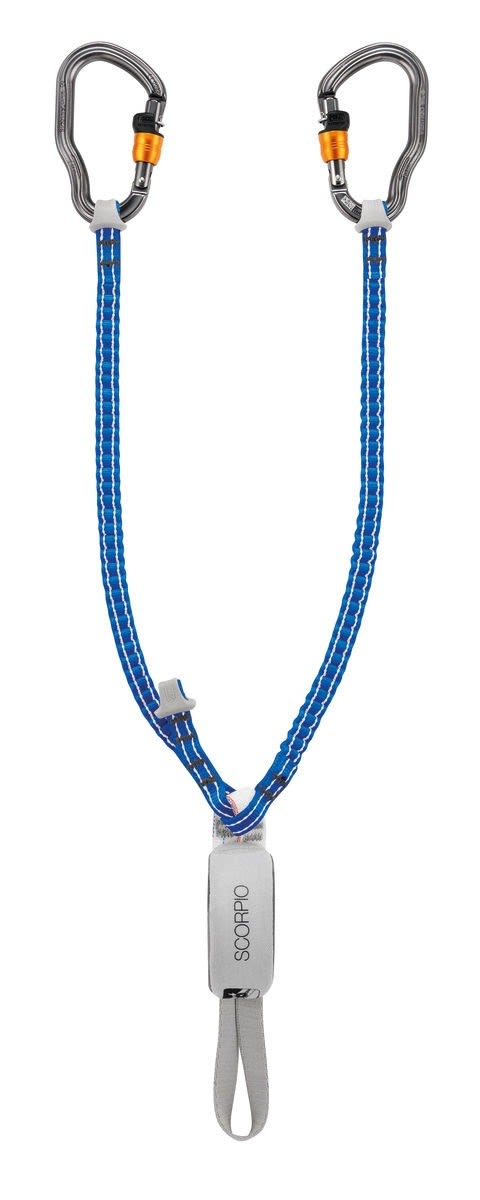 Petzl Scorpio Vertigo Blau- Klettersteigsets und -ausrstung- Grsse One Size - Farbe Blau