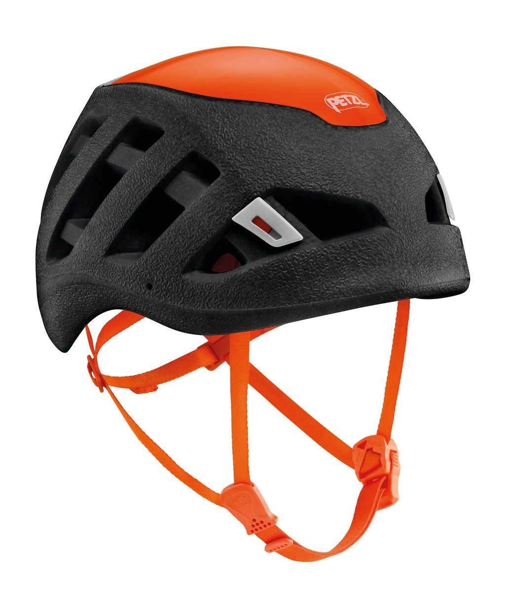 Petzl Sirocco Schwarz- Kletterhelme- Grsse S-M - Farbe Schwarz - Orange