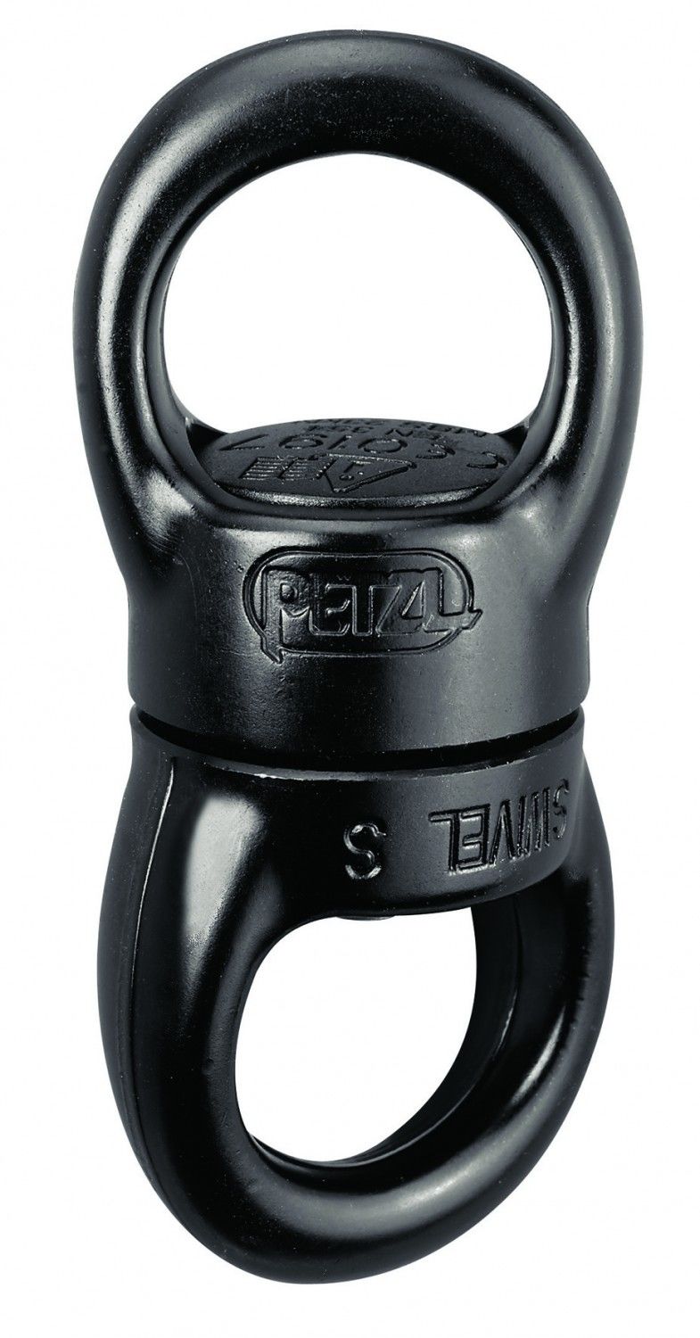 Petzl Swivel S Schwarz- Kletterzubehr- Grsse S - Farbe Schwarz