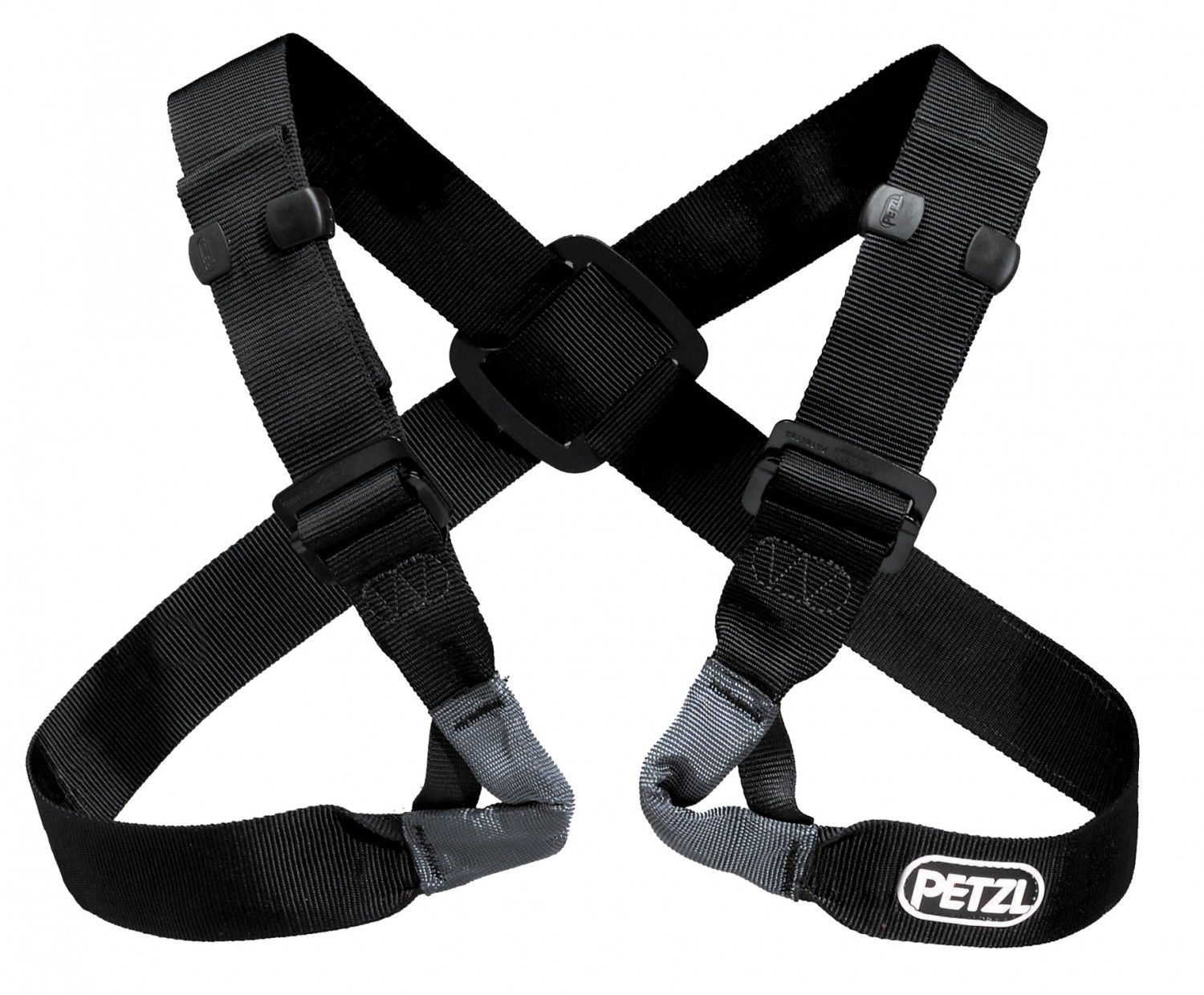 Petzl Voltige Schwarz- Brustgurte- Grsse One Size - Farbe Schwarz