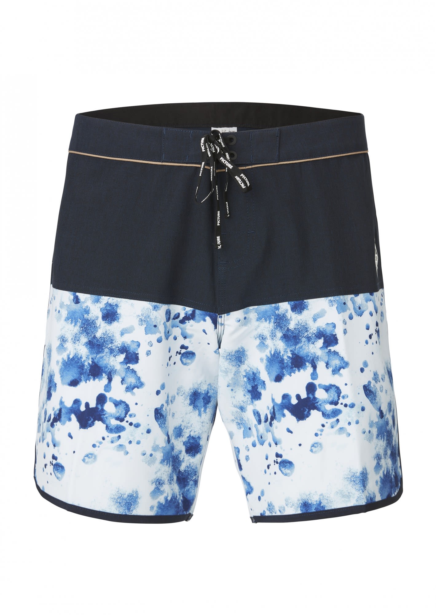Picture Andy 17 Boardshorts Colorblock - Blau- Male Shorts- Grsse 30 - Farbe Ocean