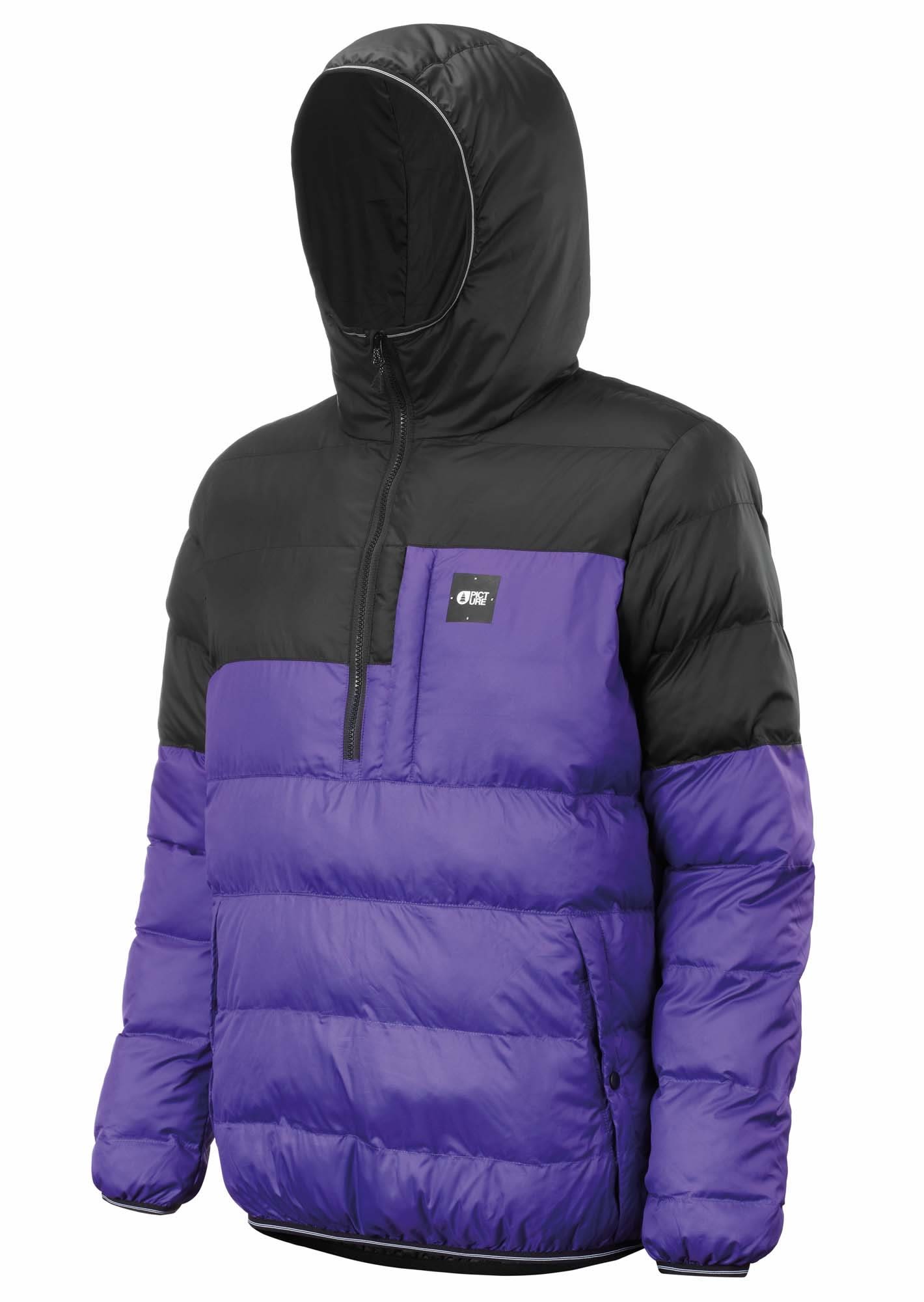 Picture Atlantis Jacket Colorblock - Lila- Male Daunen Isolationsjacken- Grsse M - Farbe Purple Black