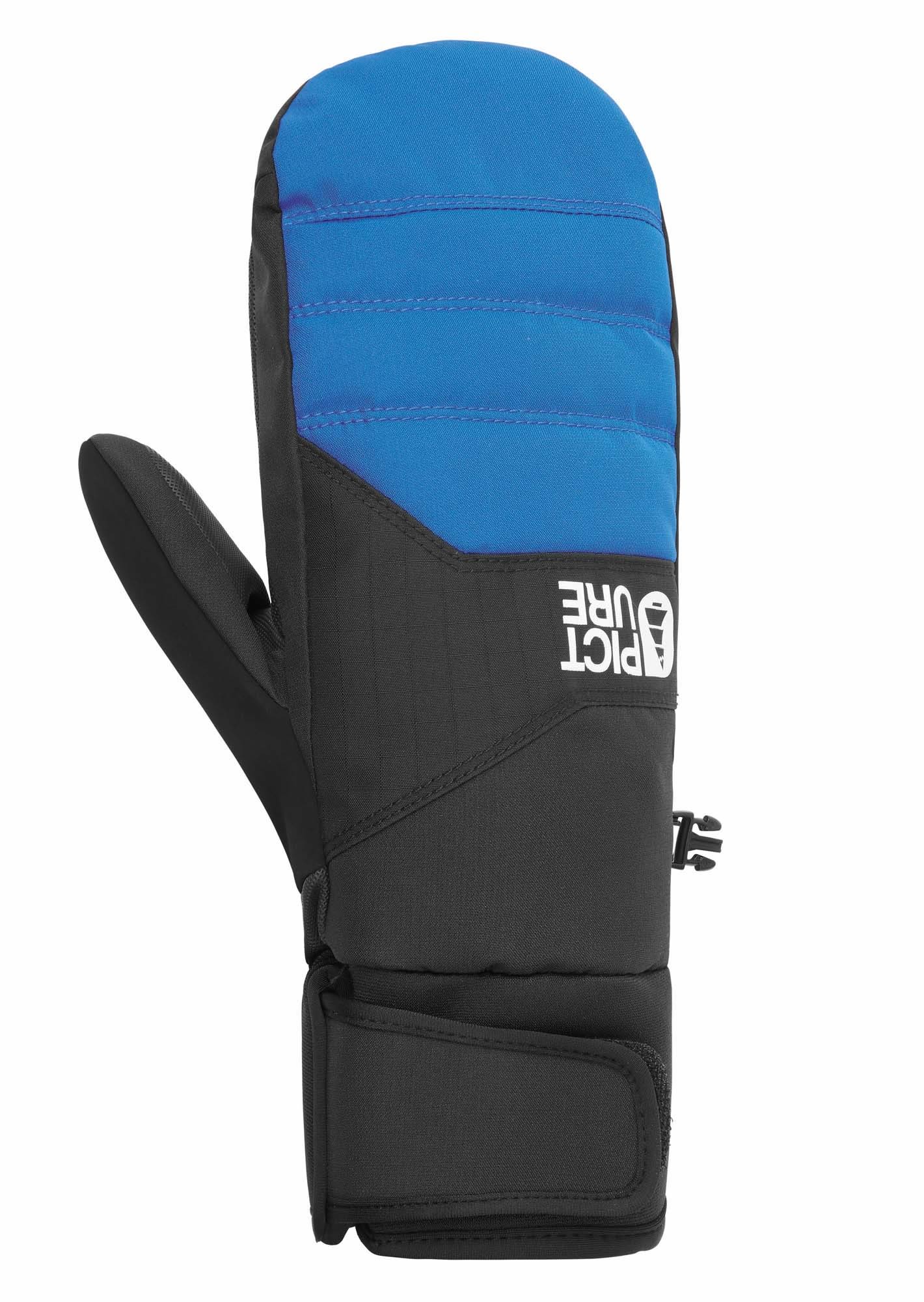 Picture Caldwell Mitts Blau - Schwarz- Male Fausthandschuhe- Grsse 9 - Farbe Blue