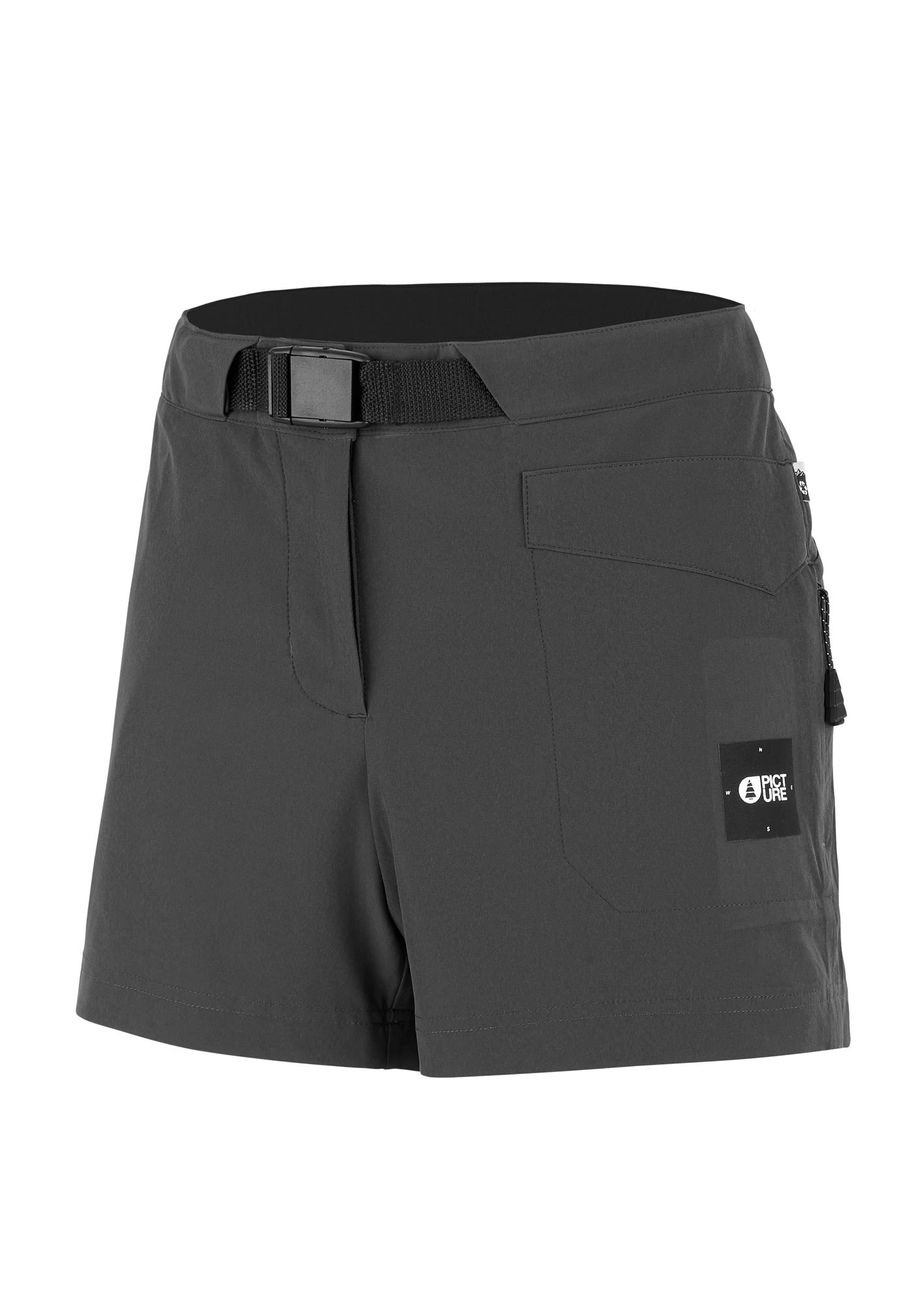 Picture Camba Stretch Shorts Schwarz- Female Shorts- Grsse S - Farbe Black