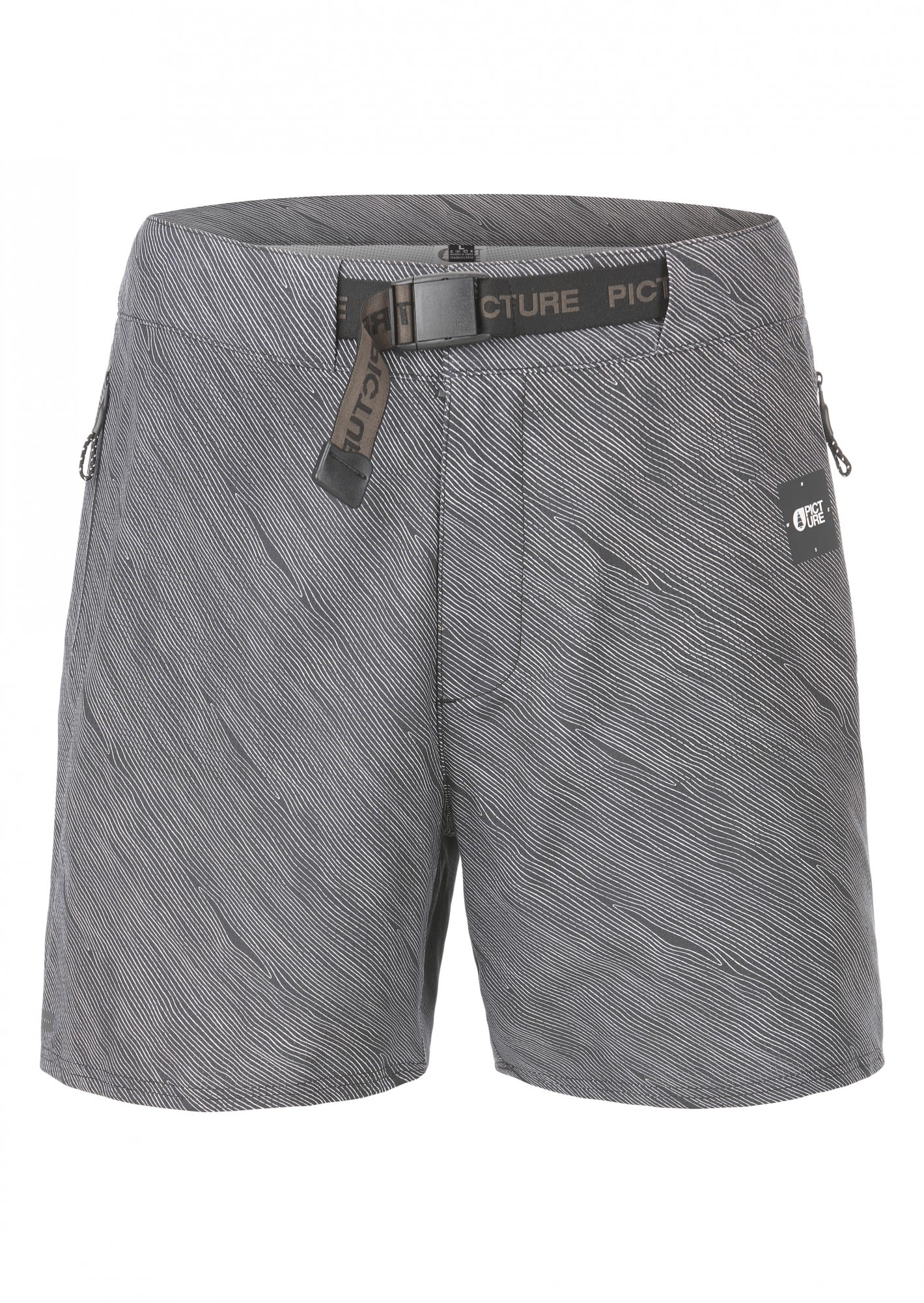 Picture Damarra Tech Shorts Grau- Male Shorts- Grsse L - Farbe Wood