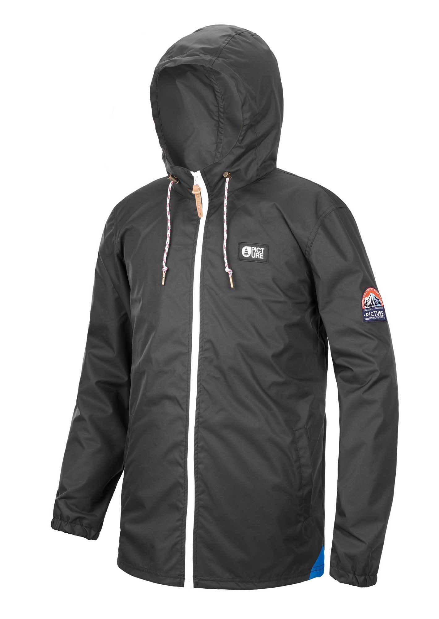 Picture Gerald Jacket Schwarz- Male Regenjacken und Hardshells- Grsse XL - Farbe Black