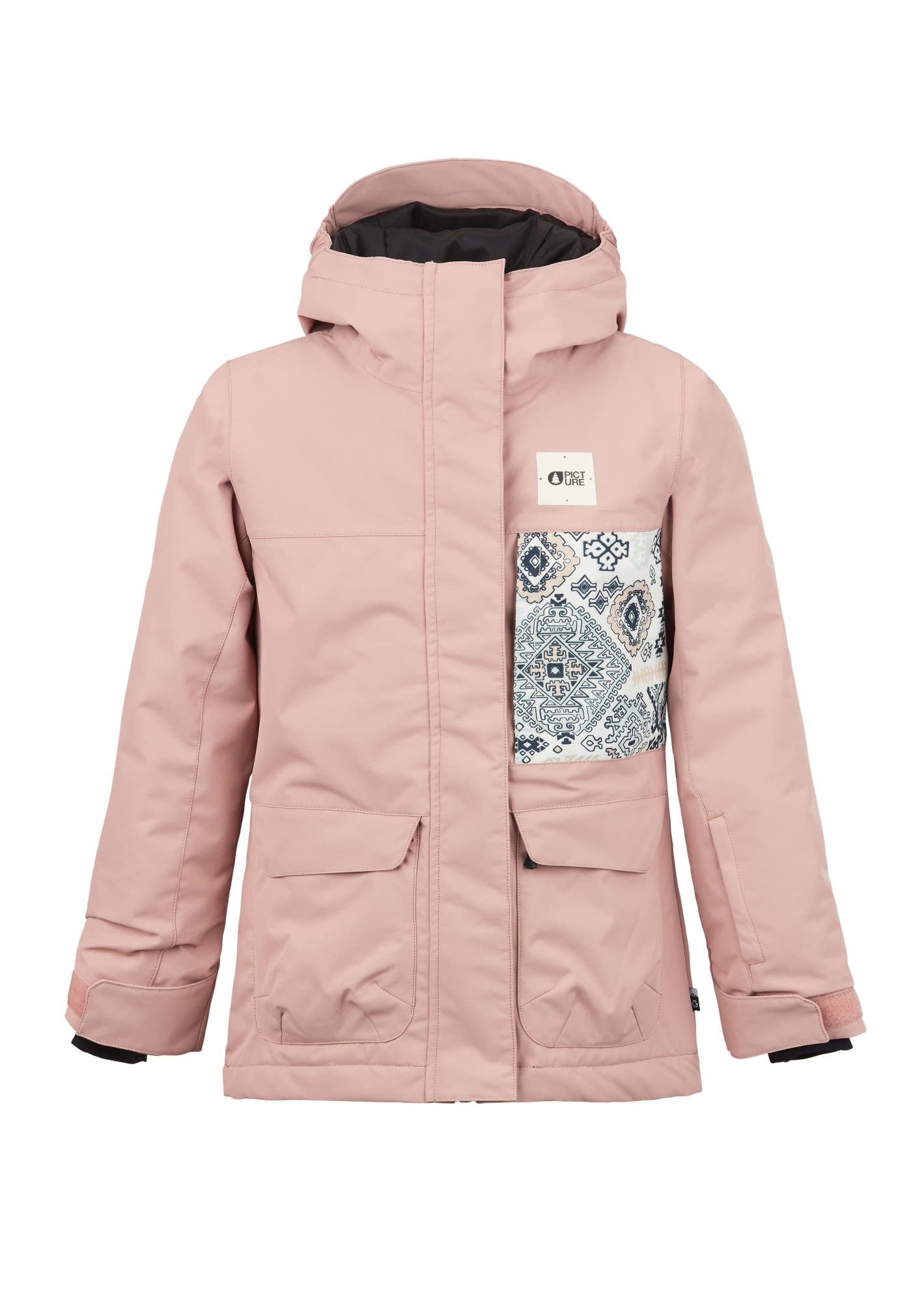 Picture Girls Lidy Jacket Pink- Female Daunen Anoraks- Grsse 8 - Farbe Ash Rose