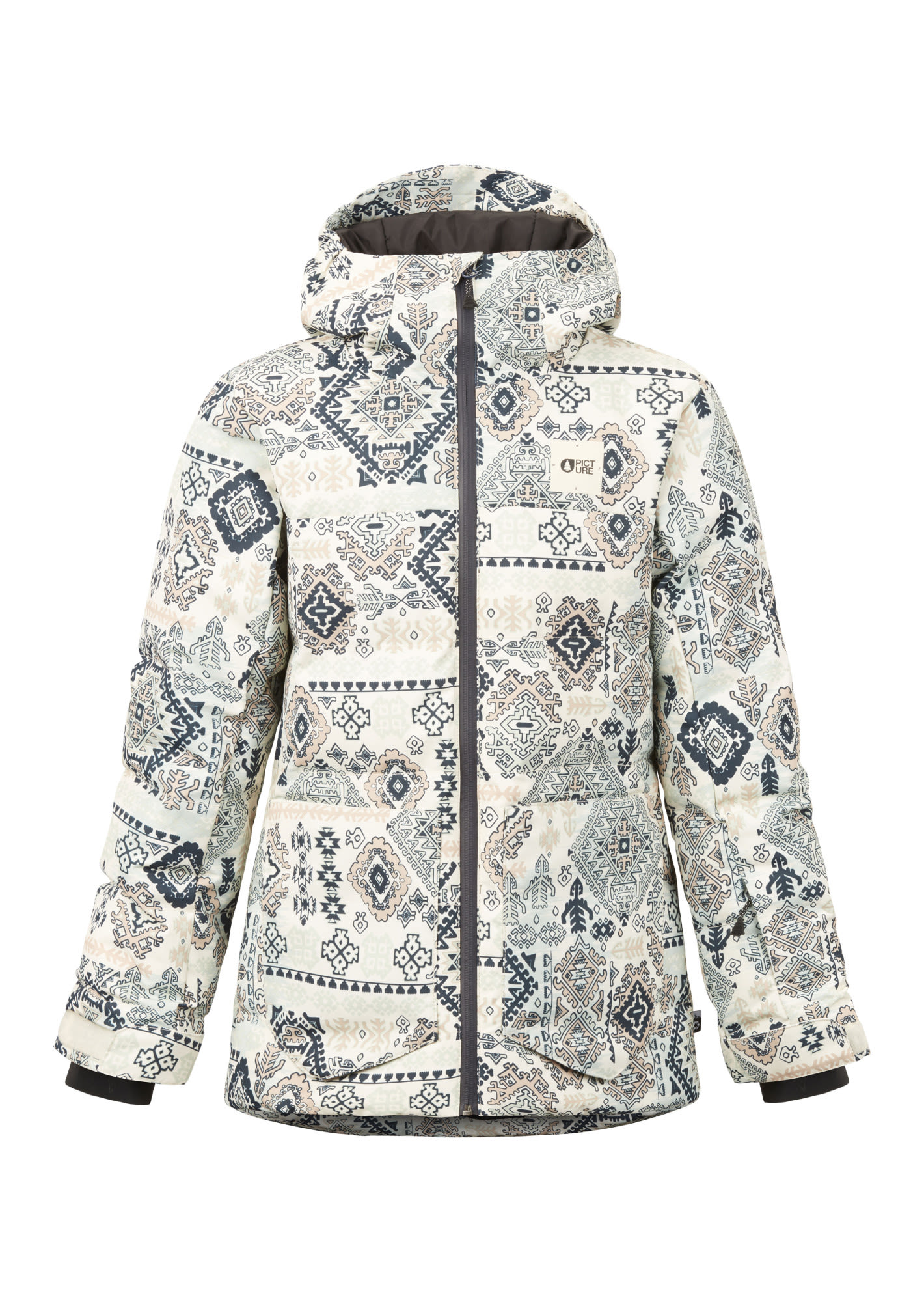 Picture Girls Olyvera Jacket Beige- Female Daunen Anoraks- Grsse 6 - Farbe Arka
