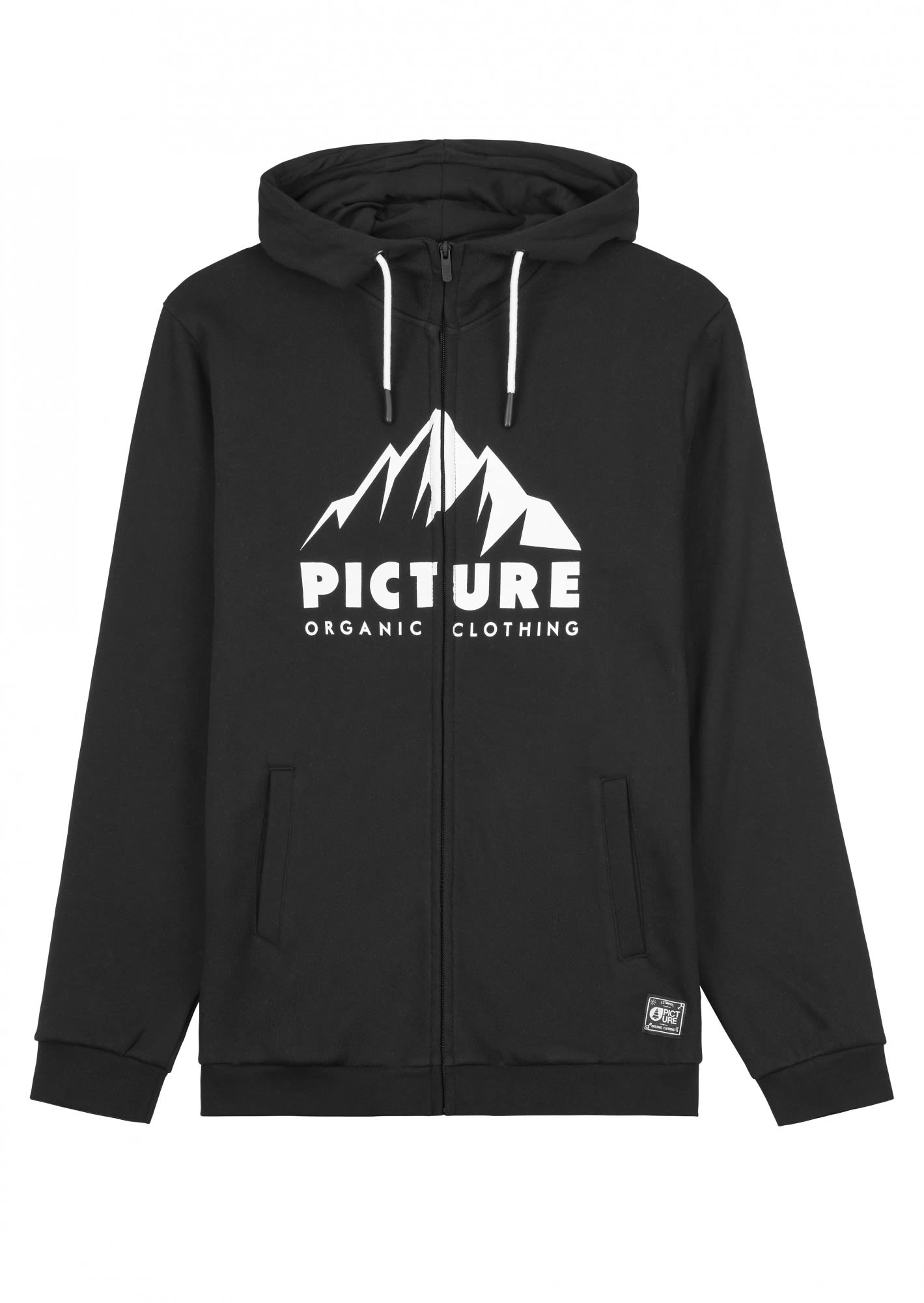 Picture Kemano Zip Hoodie Schwarz- Male Anoraks- Grsse XL - Farbe Black