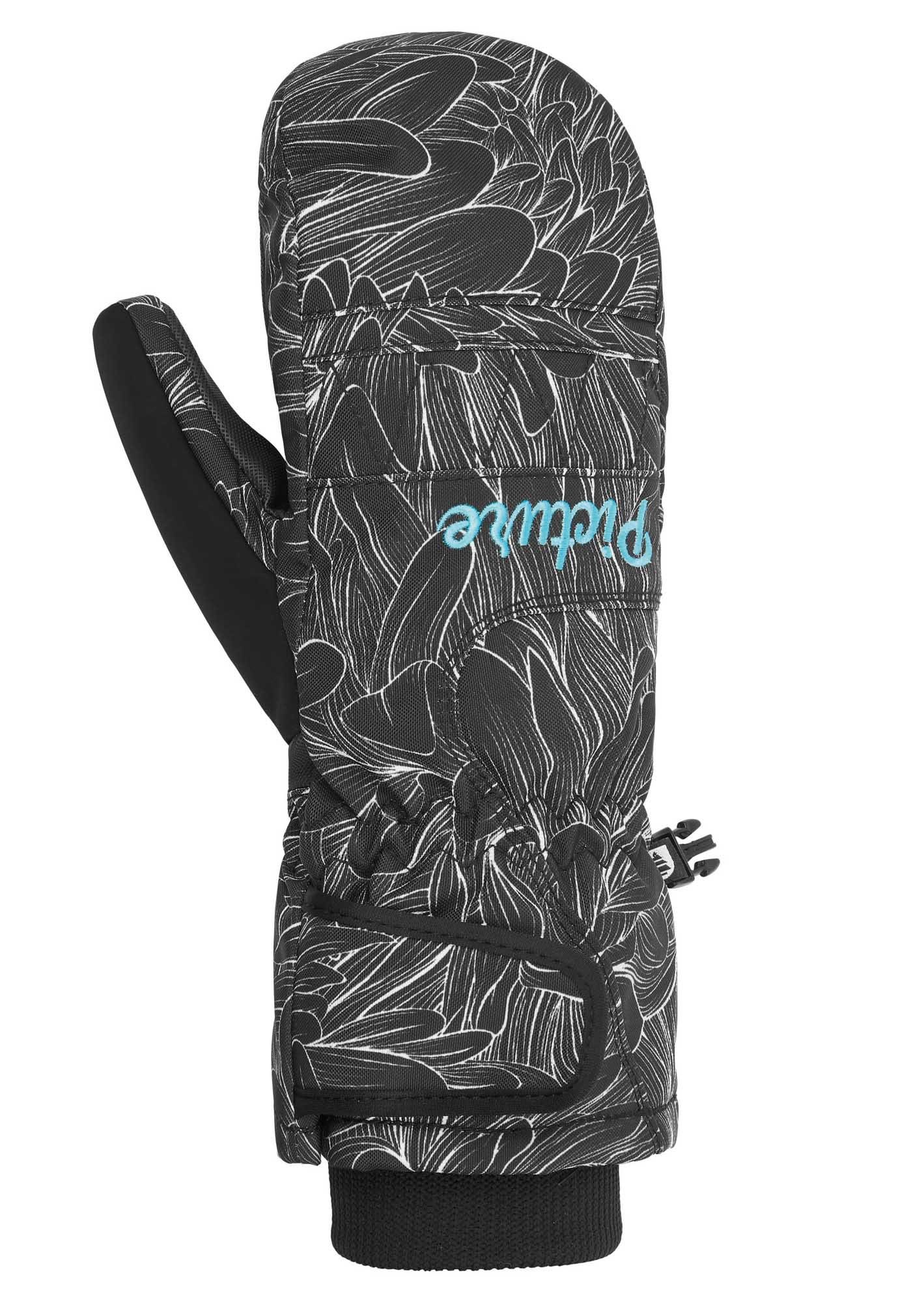 Picture Kenosee Mitts Schwarz- Female Fausthandschuhe- Grsse 9 - Farbe Feathers