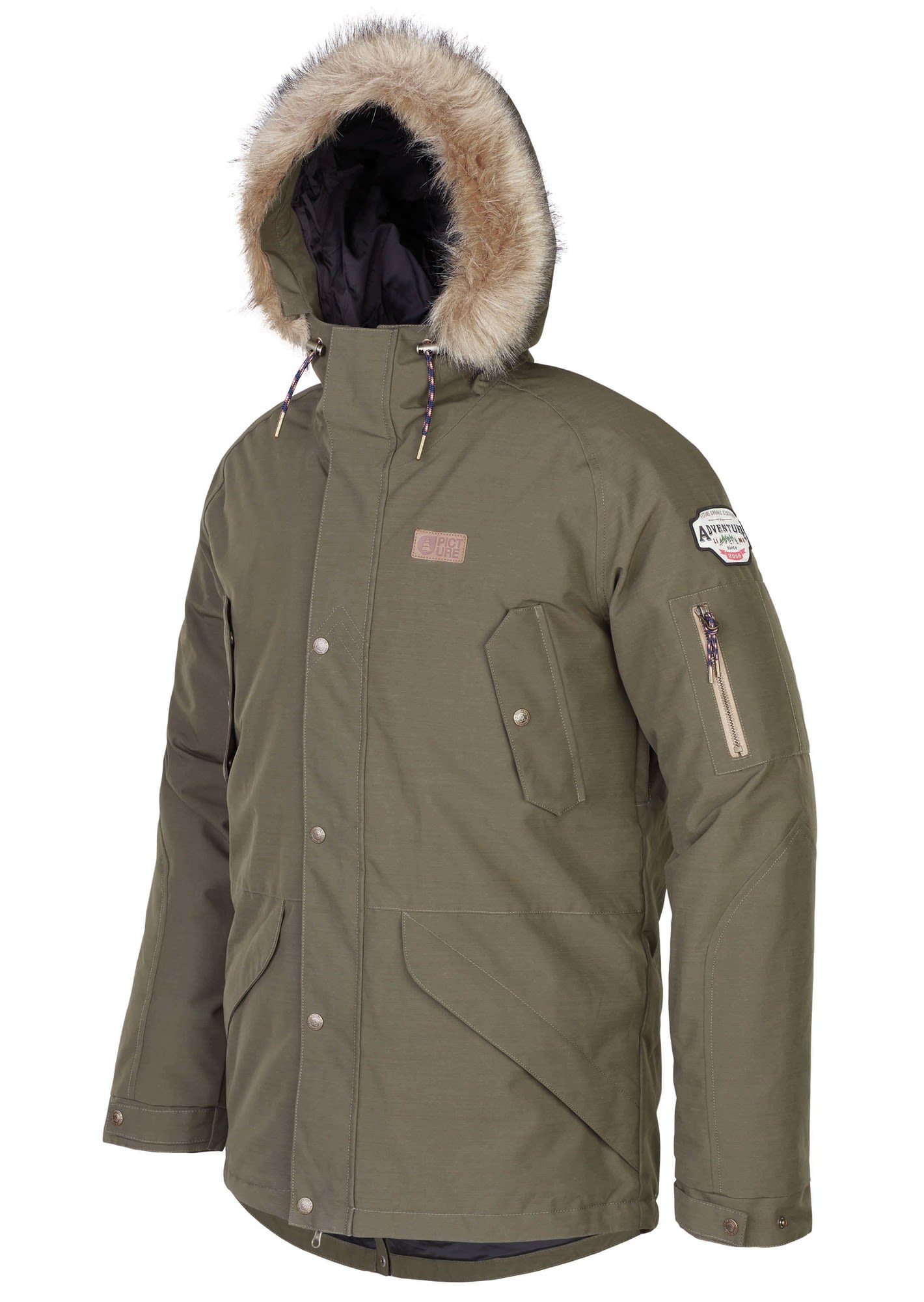 Picture Kodiak Jacket (Vorgngermodell) Grn- Male Isolationsjacken- Grsse XS - Farbe Dark Army Green