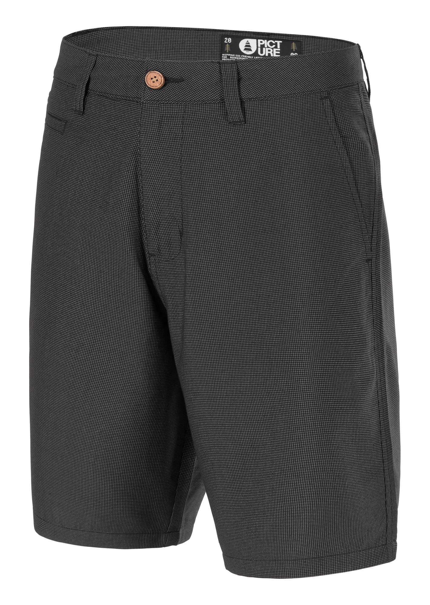 Picture Noas Shorts Schwarz- Male Shorts- Grsse 30 - Farbe Black