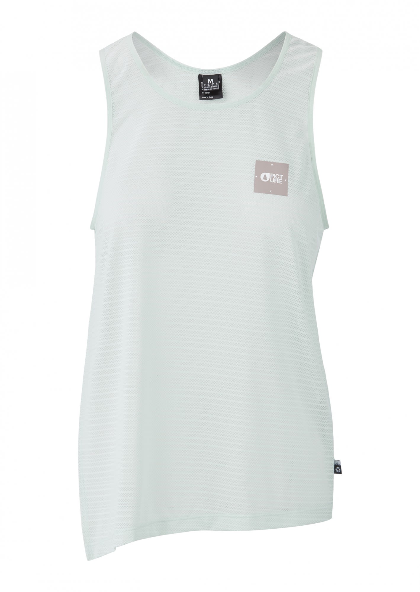 Picture Oblik Tech Tank Blau- Female Tops - rmellose Shirts- Grsse S - Farbe Misty Blue