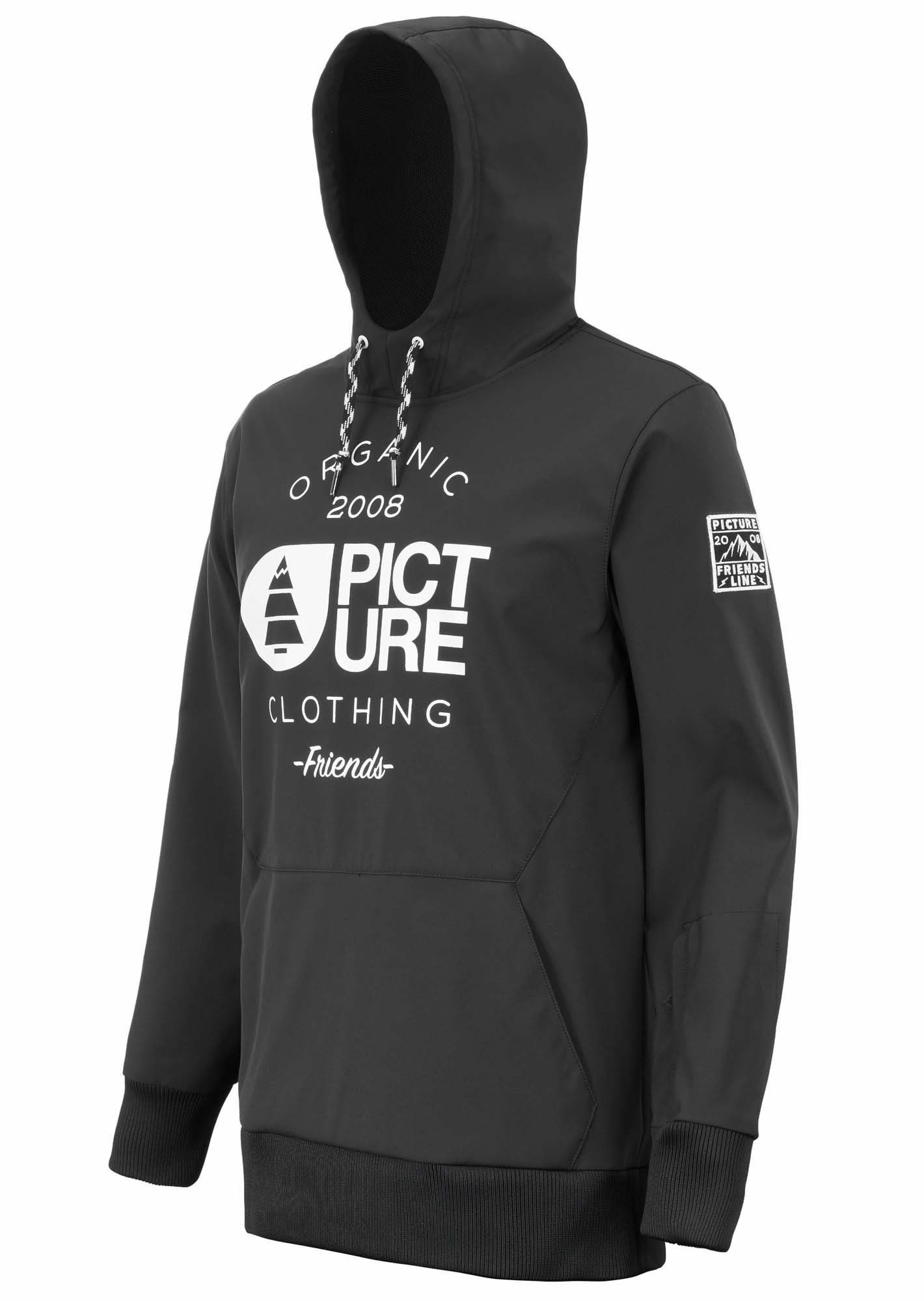 Picture Parker Jacket Schwarz- Male Anoraks- Grsse S - Farbe Black