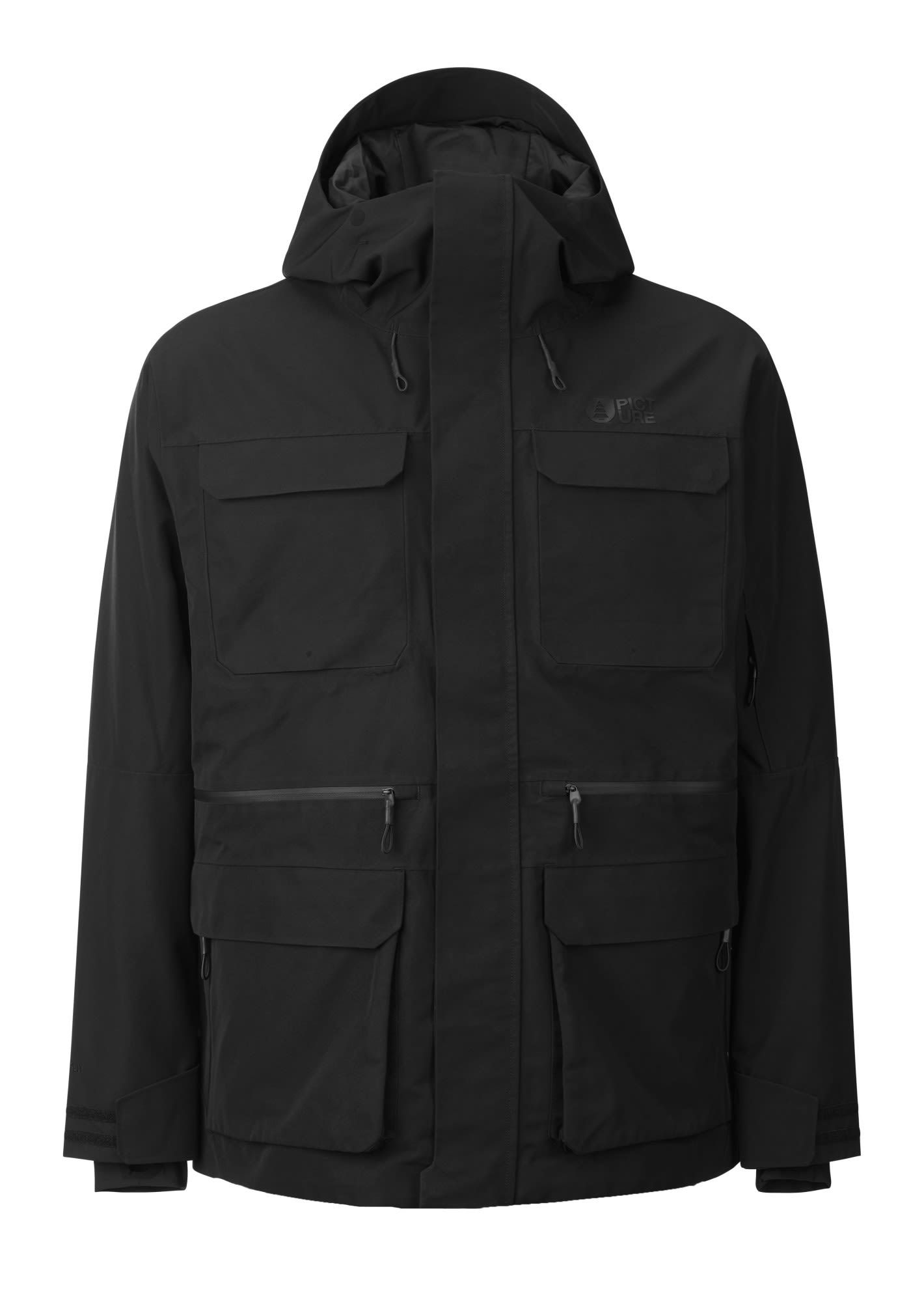 Picture U44 Jacket Schwarz- Male Anoraks- Grsse L - Farbe Black