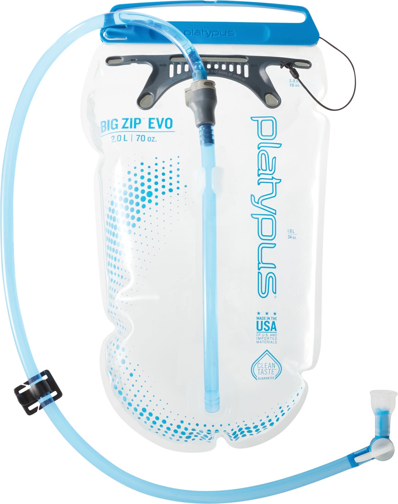 Platypus Big Zip Evo 2L Blau- Becher und Trinkflaschen- Grsse 2l - Farbe Blue