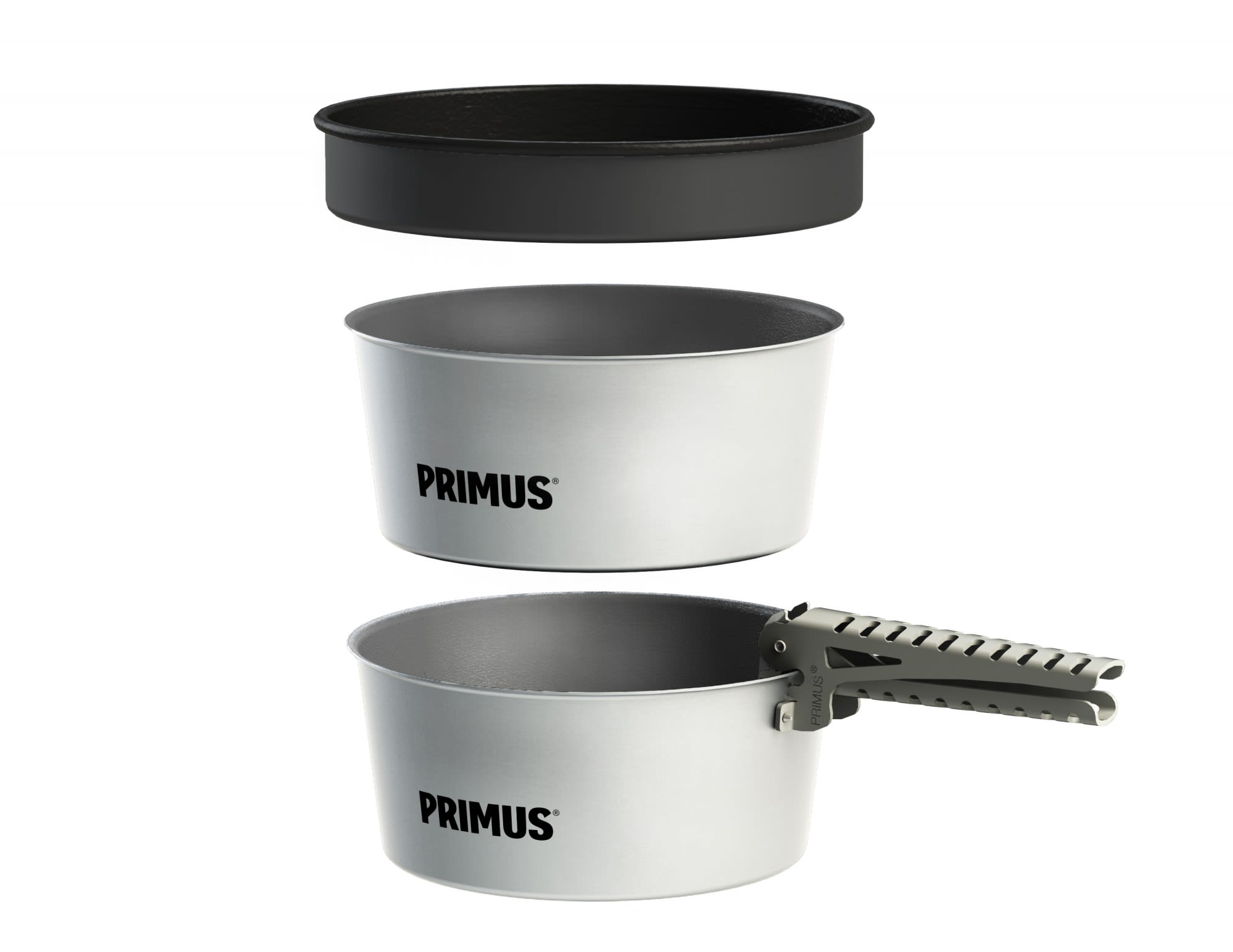 Primus Essential Topfset 1-3L Grau- Geschirr und Besteck- Grsse One Size - Farbe Grey