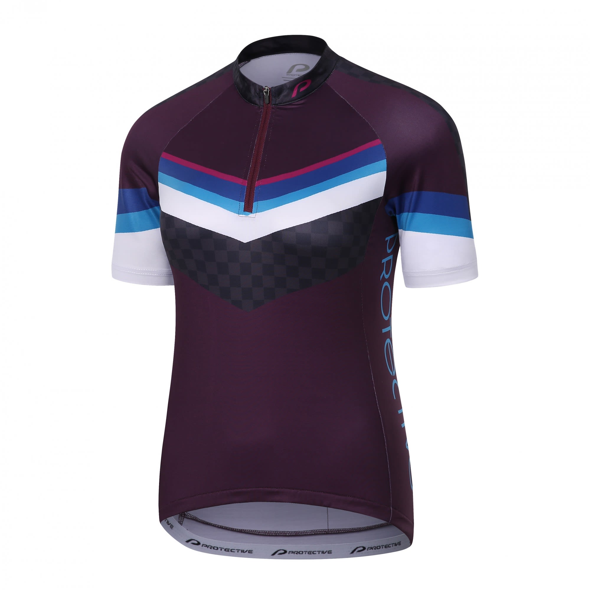 Protective P-Heartlight bergrsse Lila-Violett- Female Kurzarm-Shirts- Grsse 46 - Farbe Wine