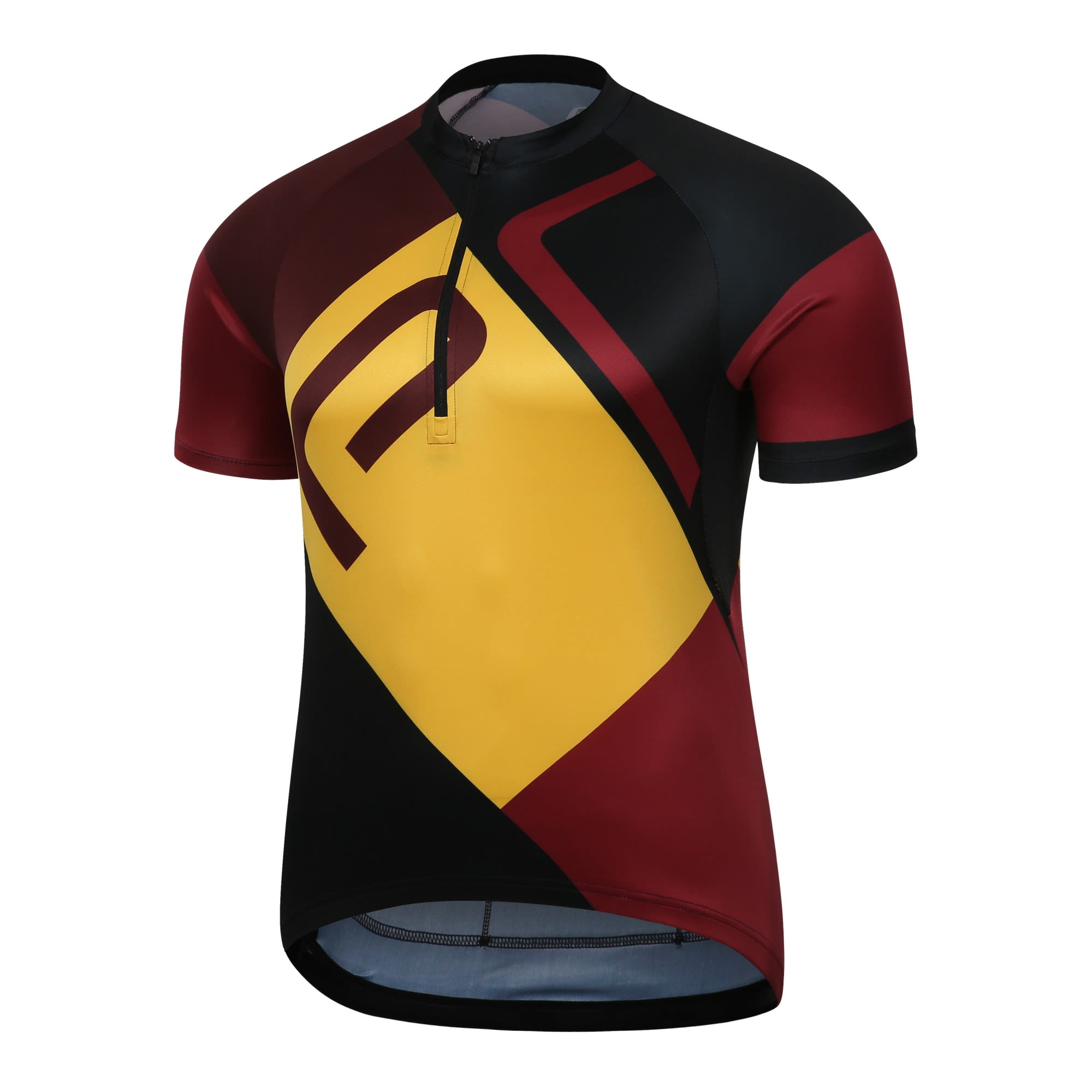 Protective P-Hej JOE bergrsse Colorblock- Male Kurzarm-Shirts- Grsse 5XL - Farbe Dark Red
