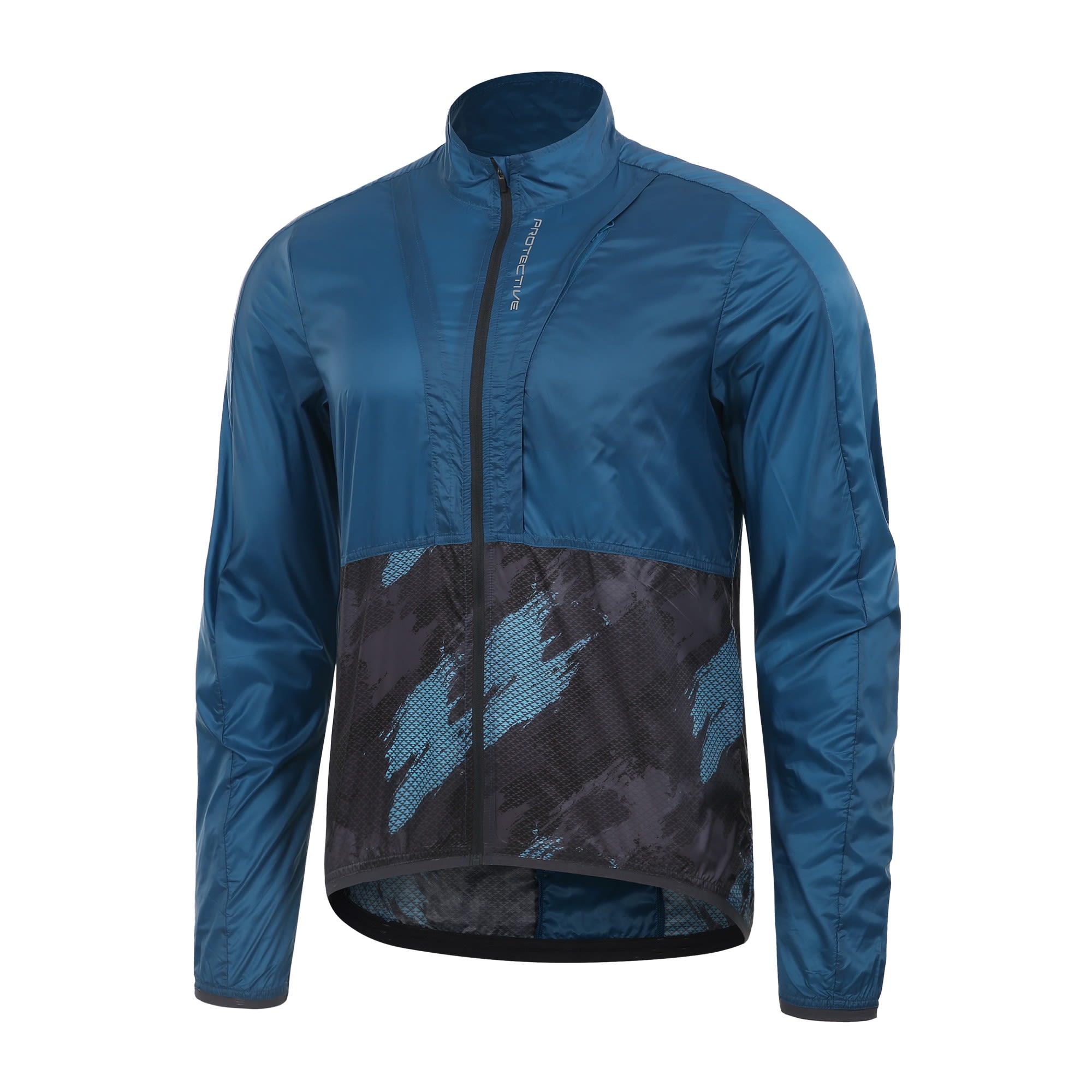 Protective P-Rise Up Stardust bergrsse Colorblock - Blau- Male Ponchos und Capes- Grsse 4XL - Farbe Dark Petrol