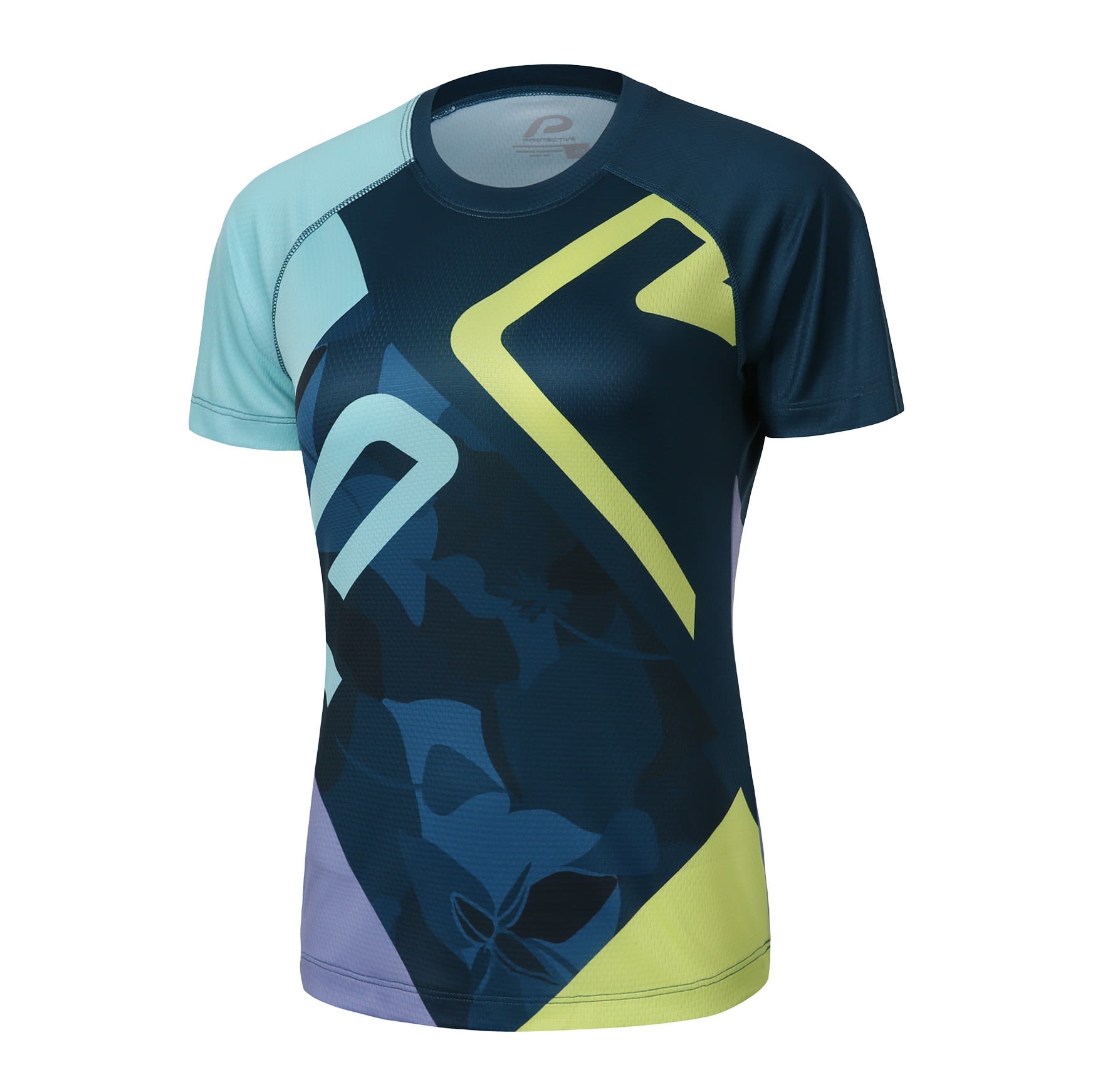 Protective P-Sixty Forty bergrsse Blau- Female Kurzarm-Shirts- Grsse 48 - Farbe Dark Petrol
