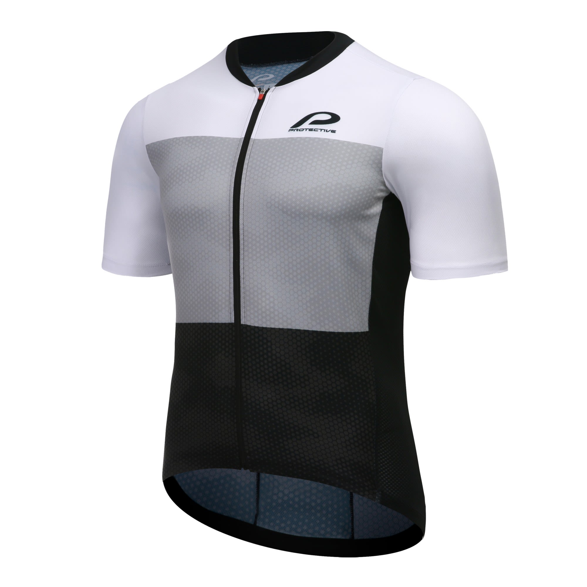 Protective P-Transform bergrsse Colorblock- Male Kurzarm-Shirts- Grsse 4XL - Farbe Light Grey