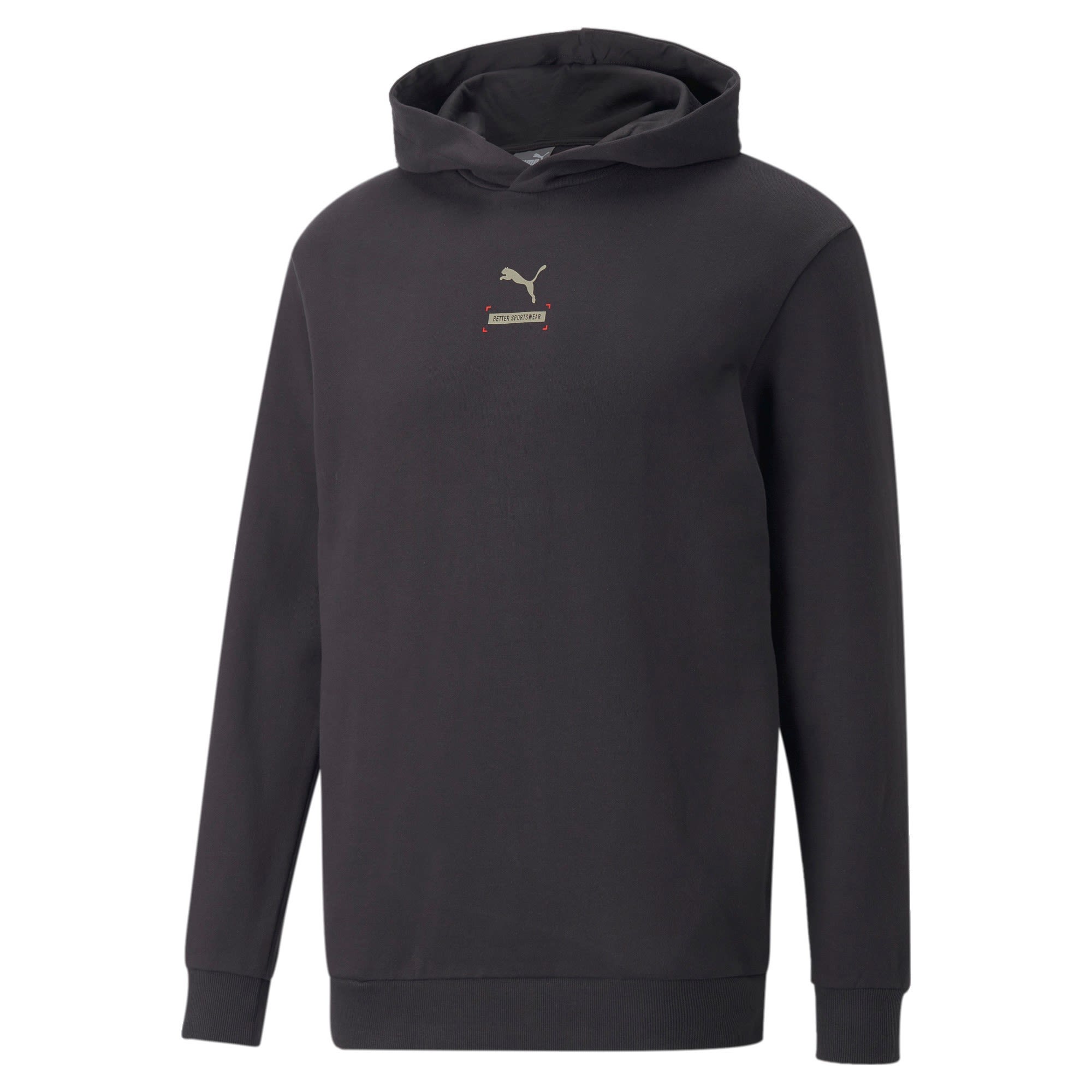 Puma Better Hoodie FL Schwarz- Male Sweaters und Hoodies- Grsse S - Farbe Phantom Black