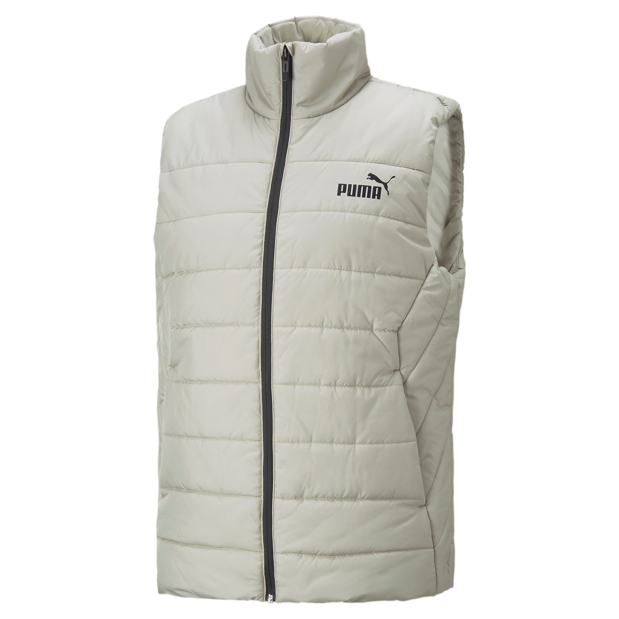 Puma Essentials Padded Vest Grau- Male Isolationswesten- Grsse S - Farbe Pebble Gray unter Puma