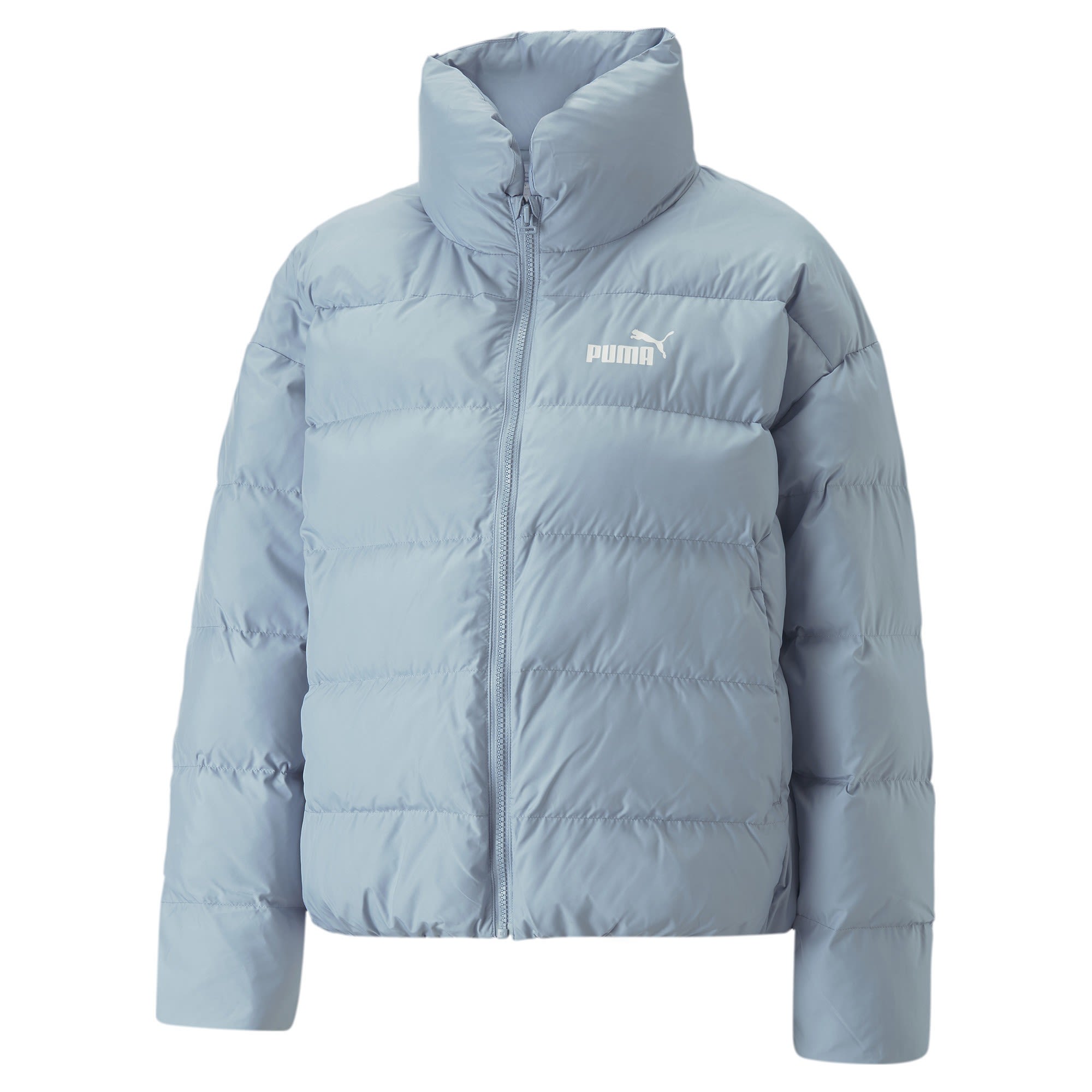 Puma Essentials+ Polyball Puffer Blau- Female Ponchos und Capes- Grsse XS - Farbe Bluewash