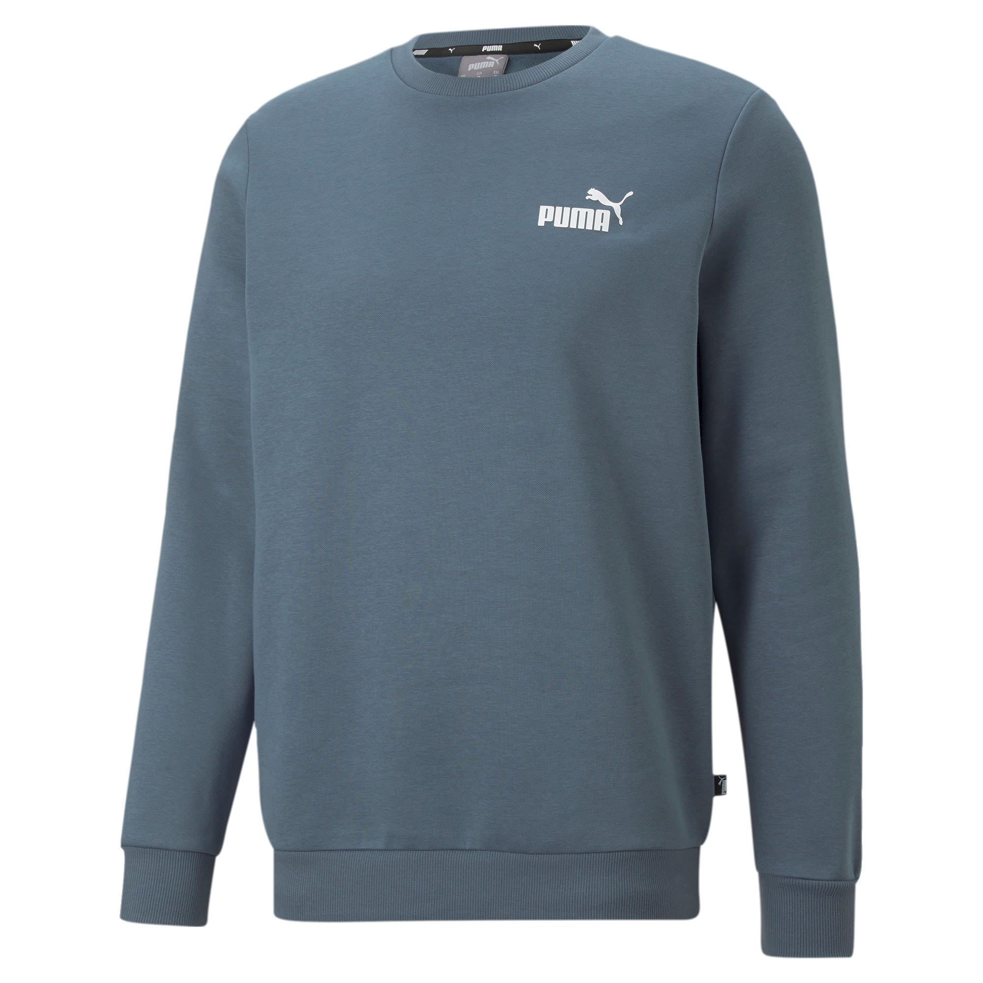 Puma Essentials Small Logo Crew FL Blau- Male Sweaters und Hoodies- Grsse S - Farbe Evening Sky