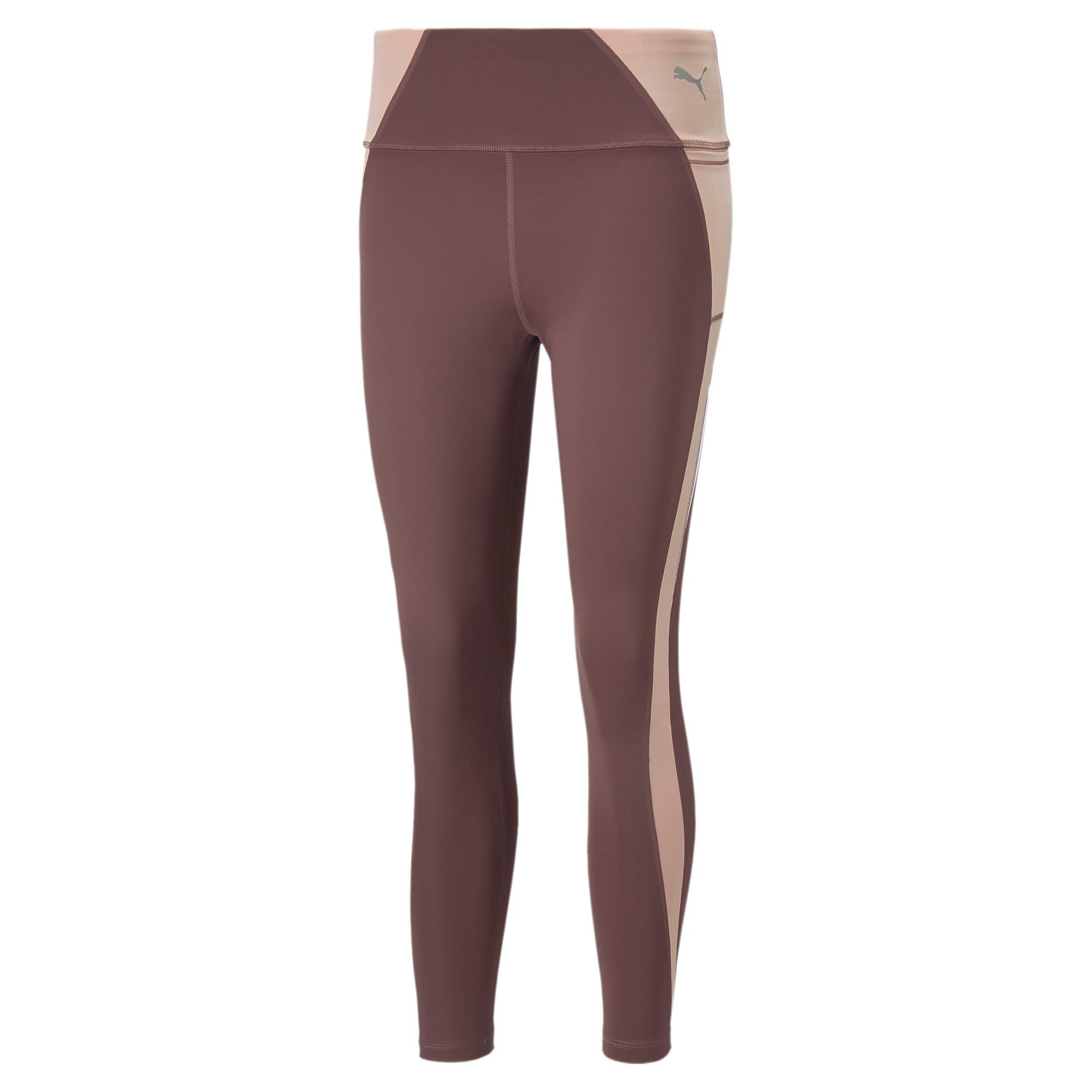 Puma Evostripe High-Waist 7-8 Tights Lila- Female Leggings und Tights- Grsse XS - Farbe Dusty Plum