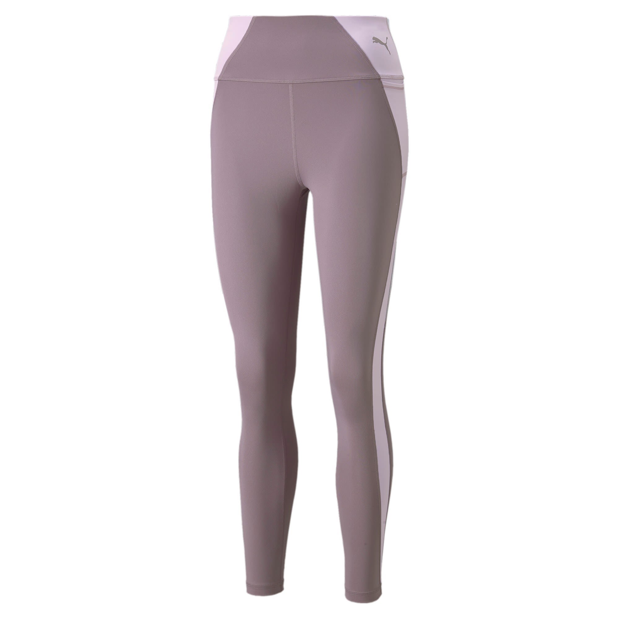 Puma Evostripe High Waist 7-8 Tights Lila-Violett- Female Tights- Grsse L - Farbe Quail