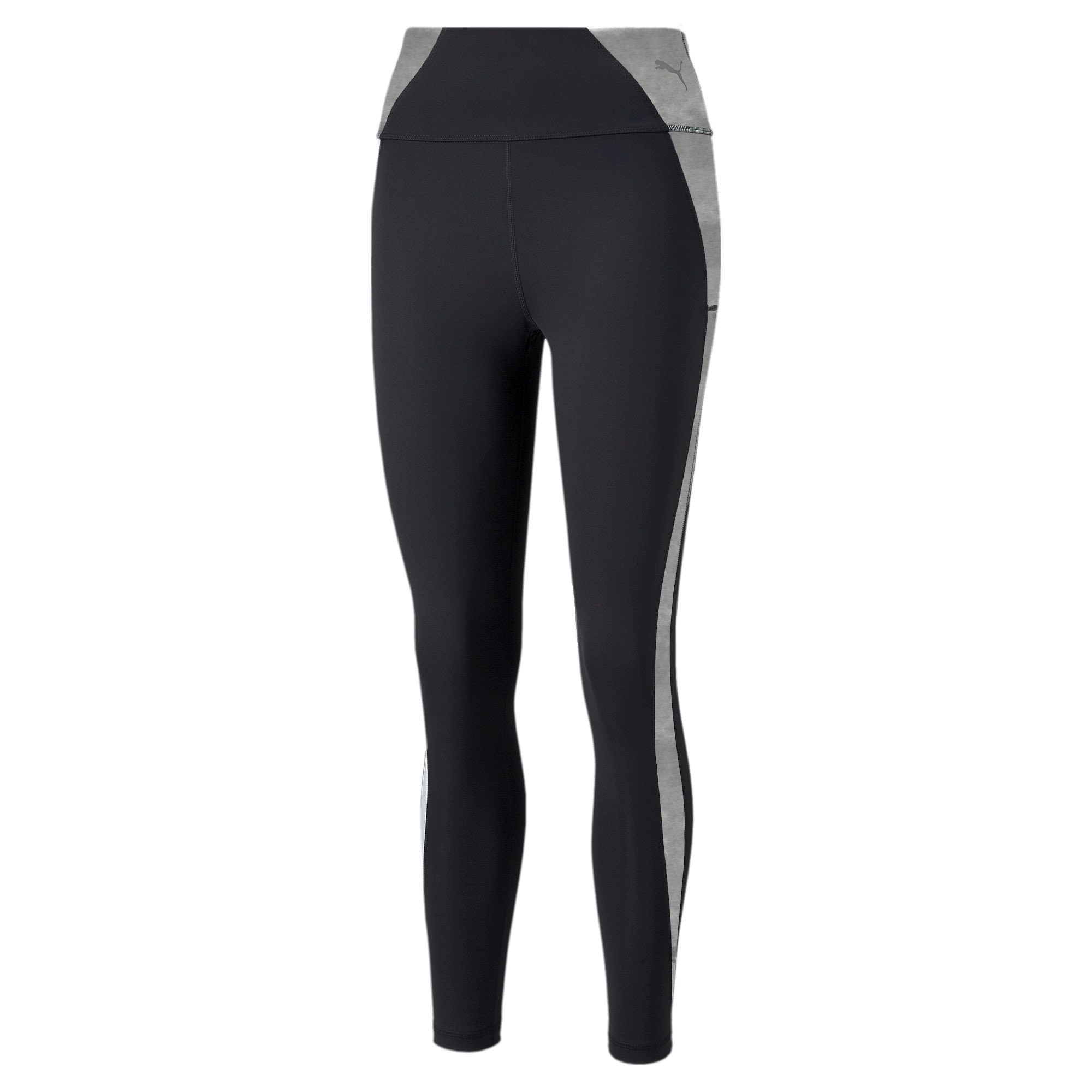 Puma Evostripe High Waist 7-8 Tights Schwarz- Female Tights- Grsse L - Farbe Puma Black