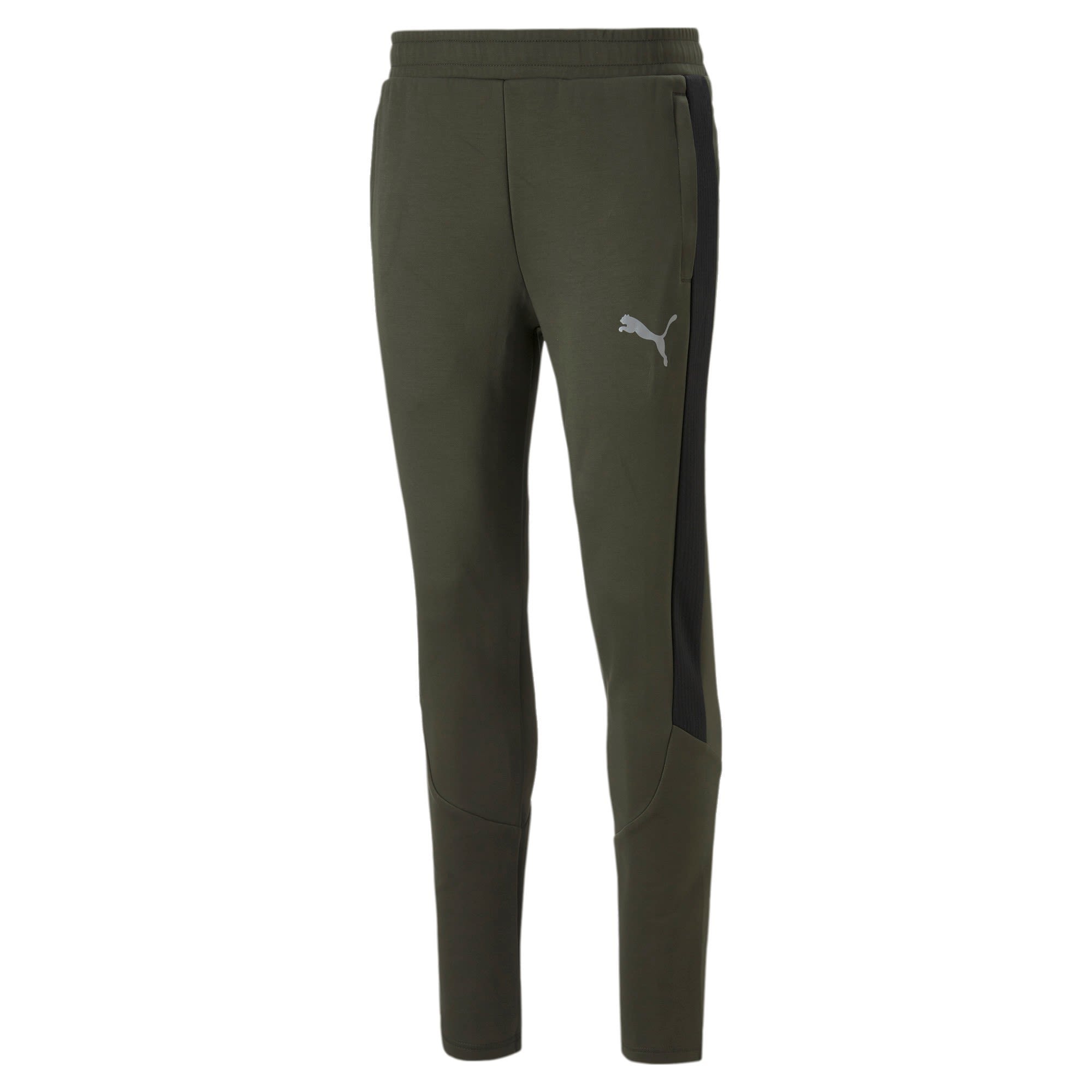 Puma Evostripe Pants Oliv- Male Softshellhosen- Grsse M - Farbe Forest Night