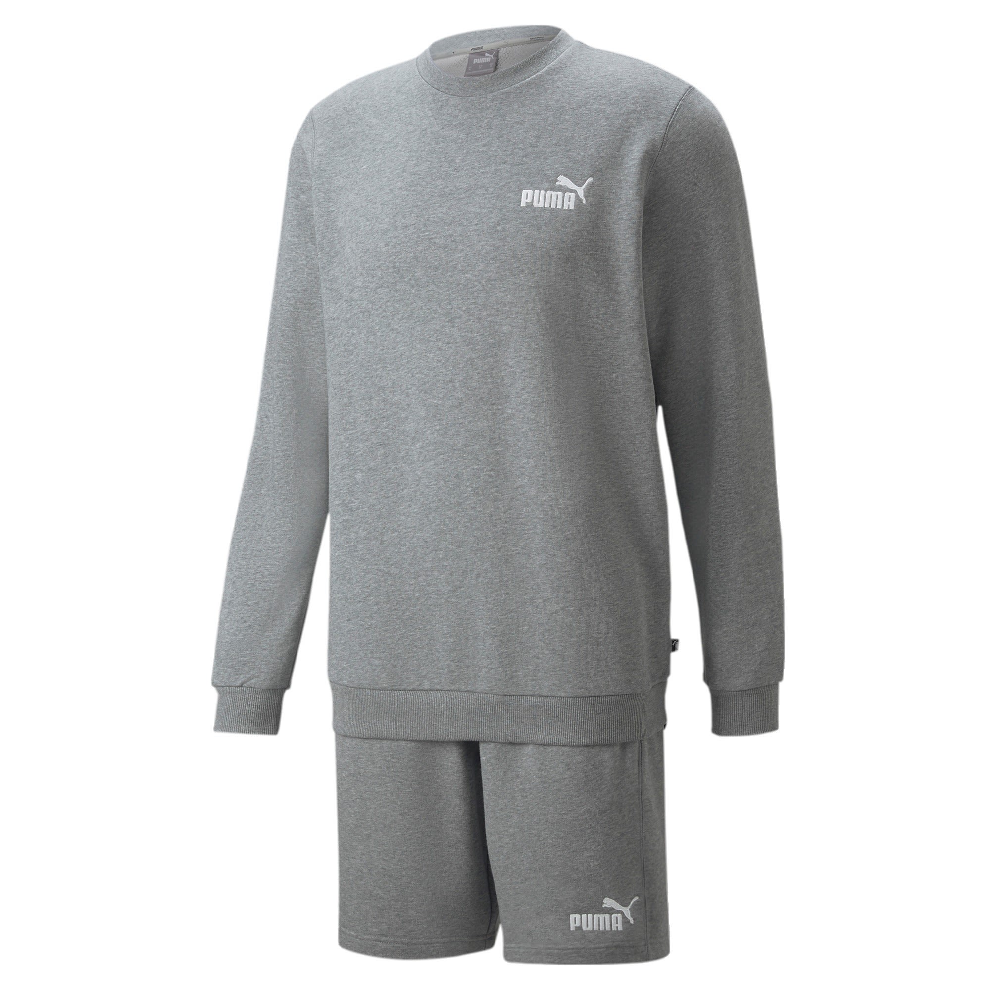 Puma Feel Good Suit Grau- Male Freizeitpullover- Grsse L - Farbe Medium Gray Heather